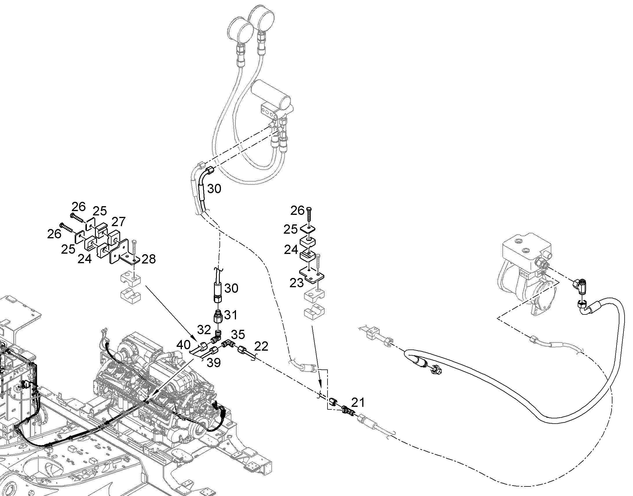 ШТУЦЕР УГЛОВОЙ W 8L 247002002 LIEBHERR