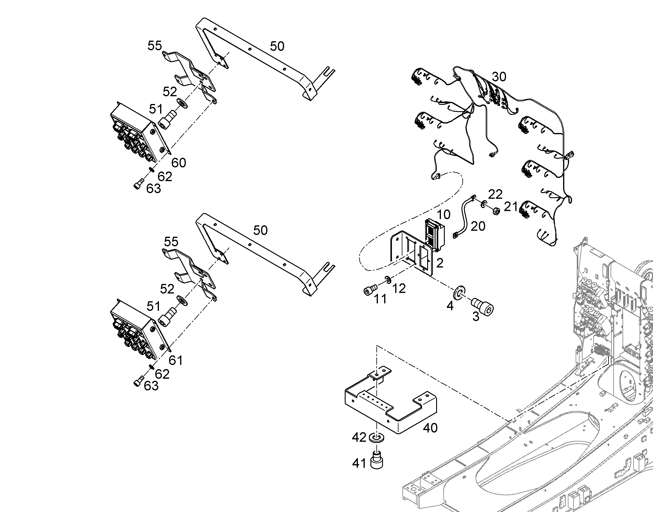 ЩИТОК С ФАСКОЙ 10369518 LIEBHERR