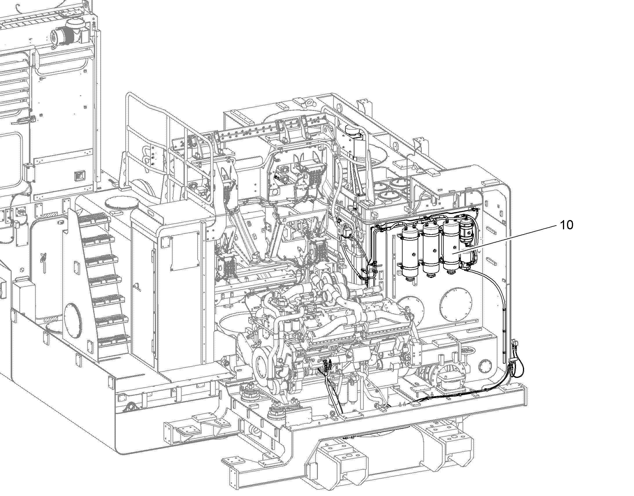 ДООБОРУД. КОМПРЕССОРНАЯ УСТ. 12190571 LIEBHERR
