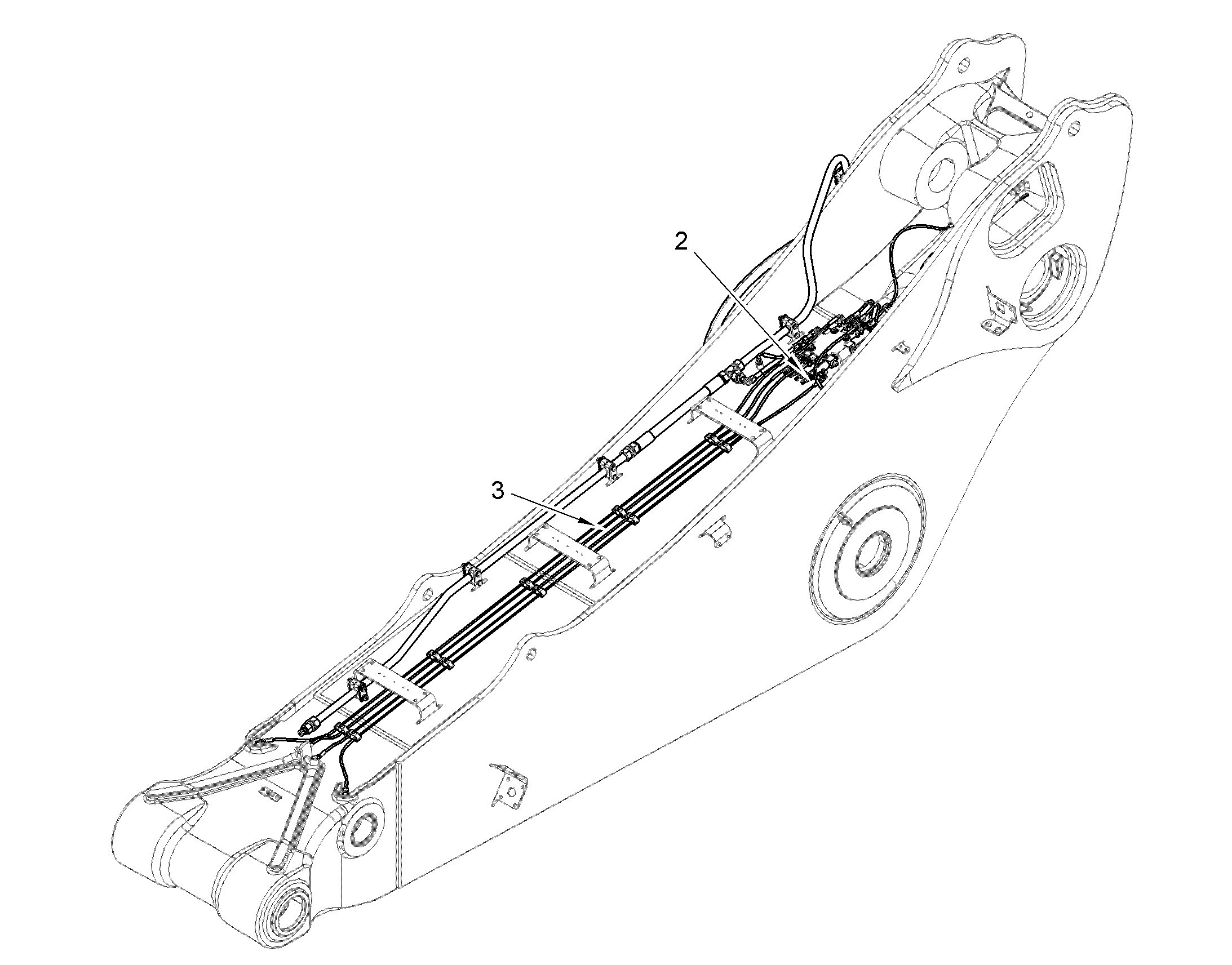 СТОПОРНАЯ ТЯГА TELEFLEX 12194238 LIEBHERR