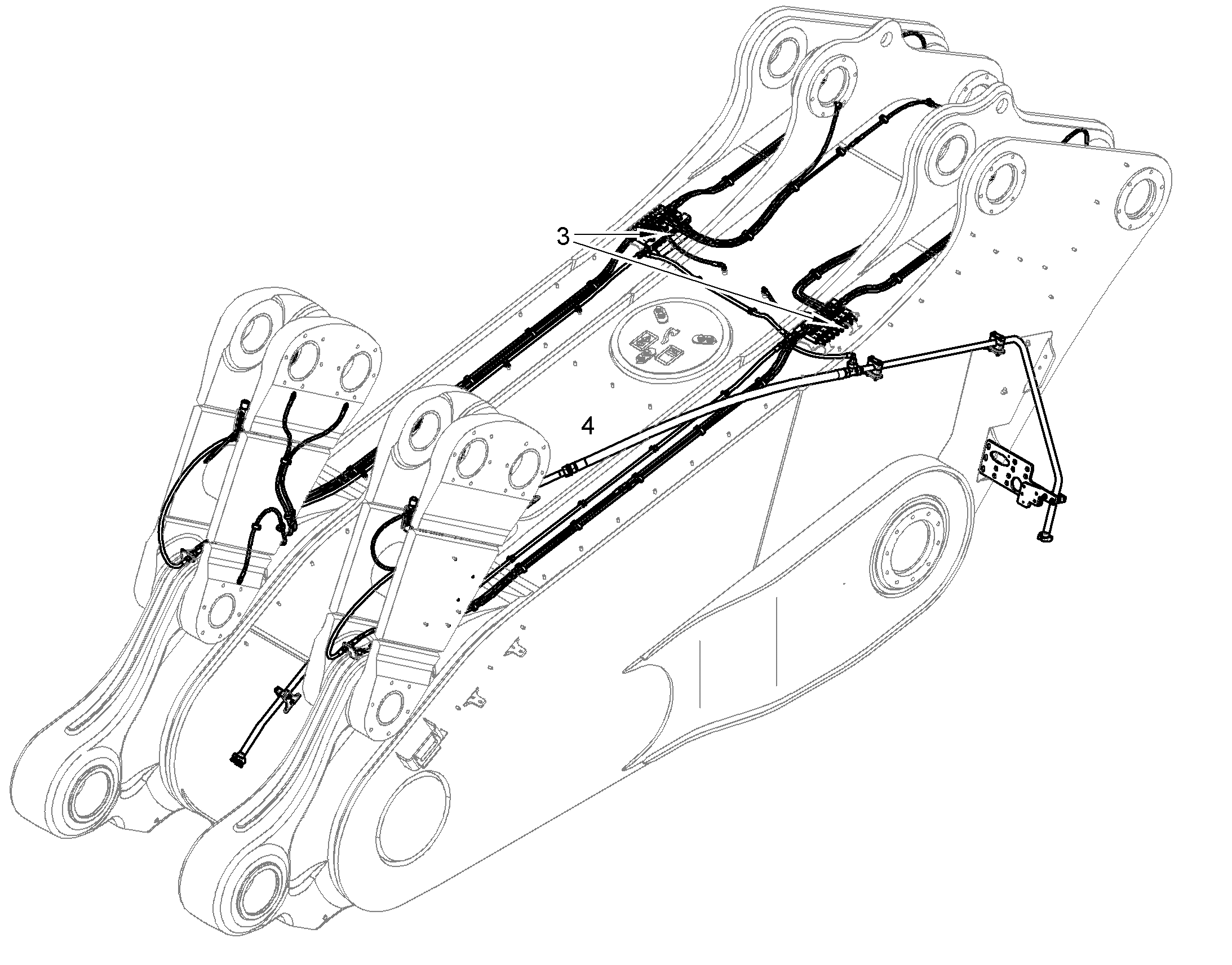 СТОПОРНАЯ ТЯГА TELEFLEX 11475494 LIEBHERR
