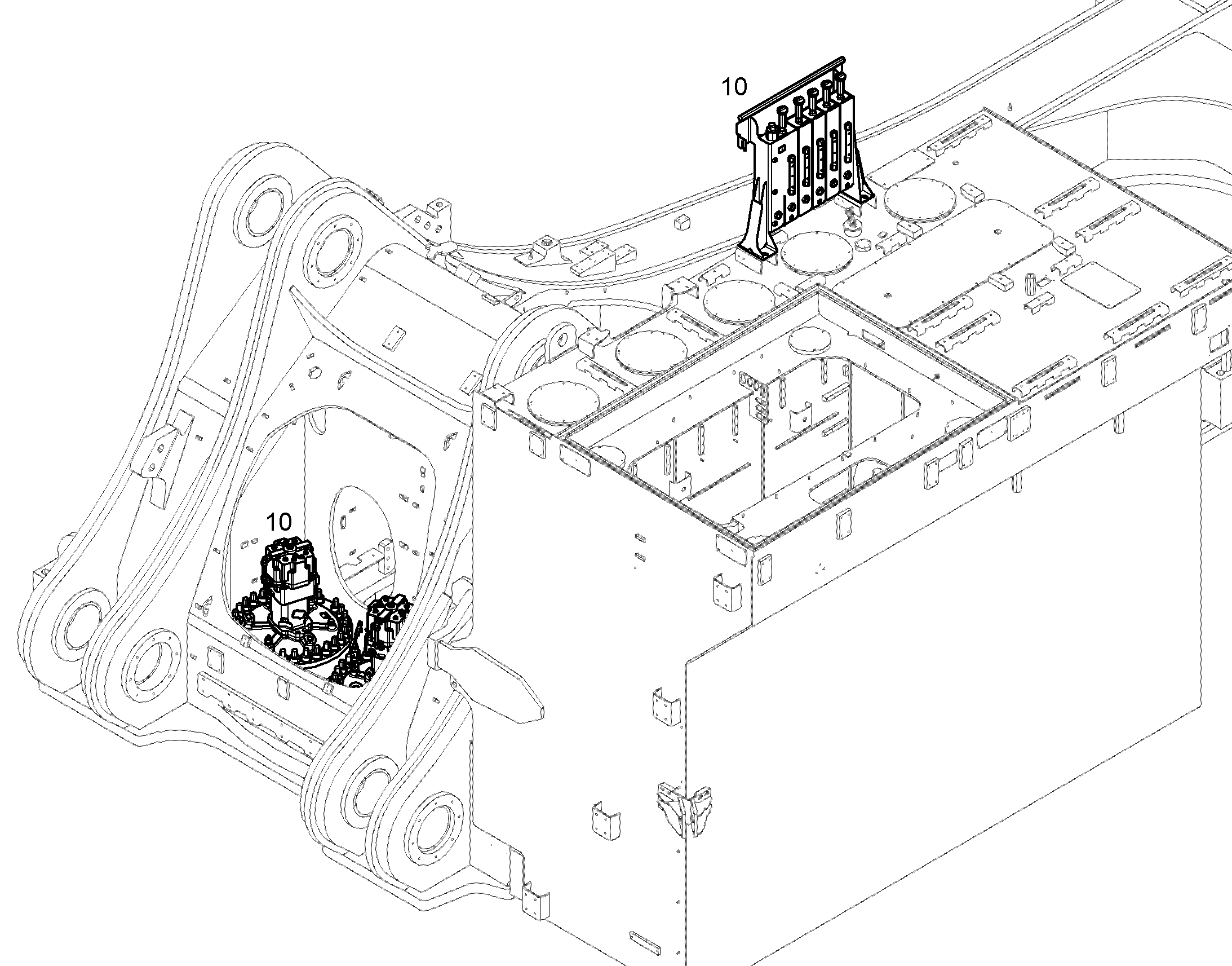 KIT VIBRATION-SENSORS SAT-ROD 12190175 LIEBHERR