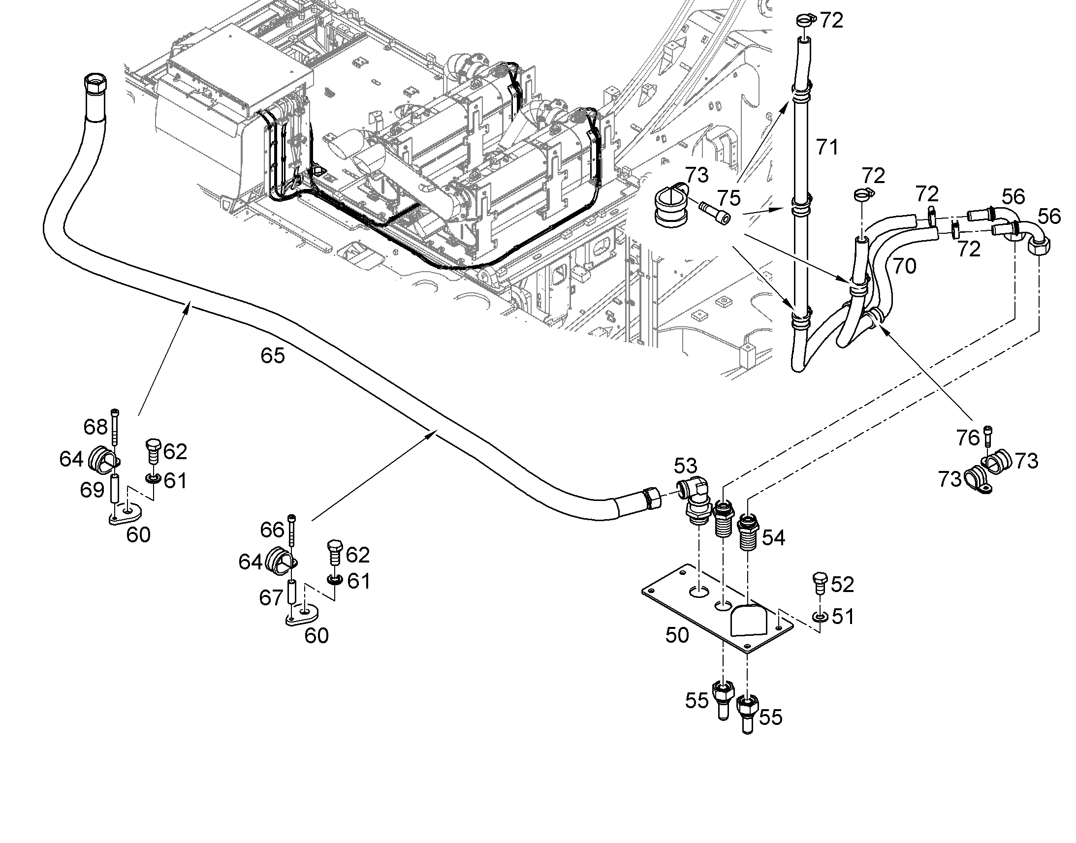 ФИТИНГИ ШЛАНГОВЫЕ DN16 11001189 LIEBHERR