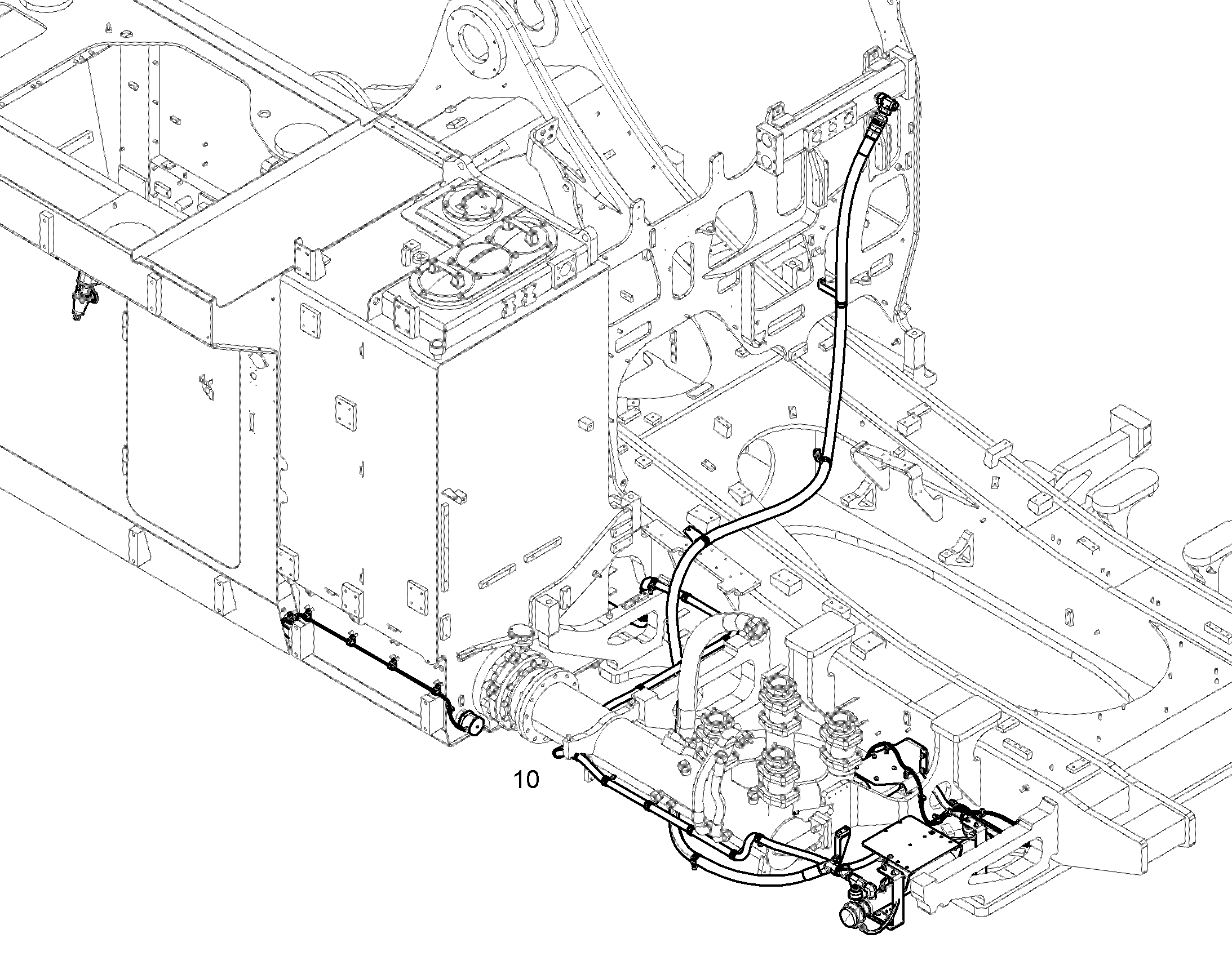 ГИДРАВЛИЧЕСКОЕ МАСЛО-ПОДОГРЕВ R9200 12187459 LIEBHERR