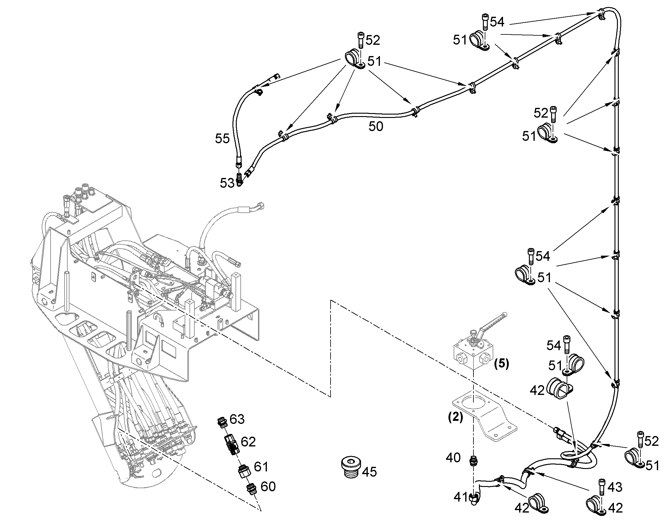 КРАН ШАРИКОВЫЙ 12206404 LIEBHERR