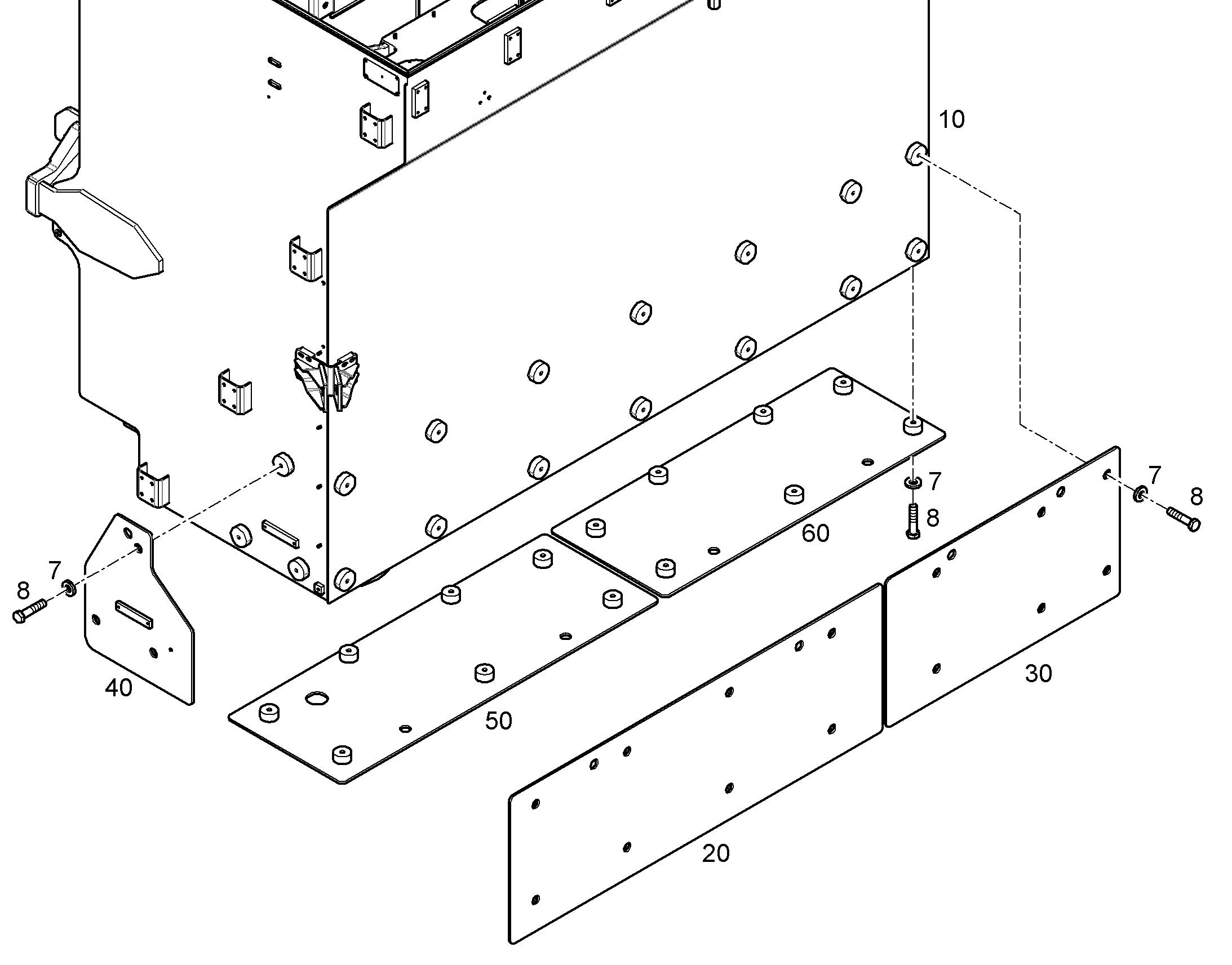 ДООБОРУДОВАНИЕ БАК ТОПЛИВНЫЙ 12195666 LIEBHERR