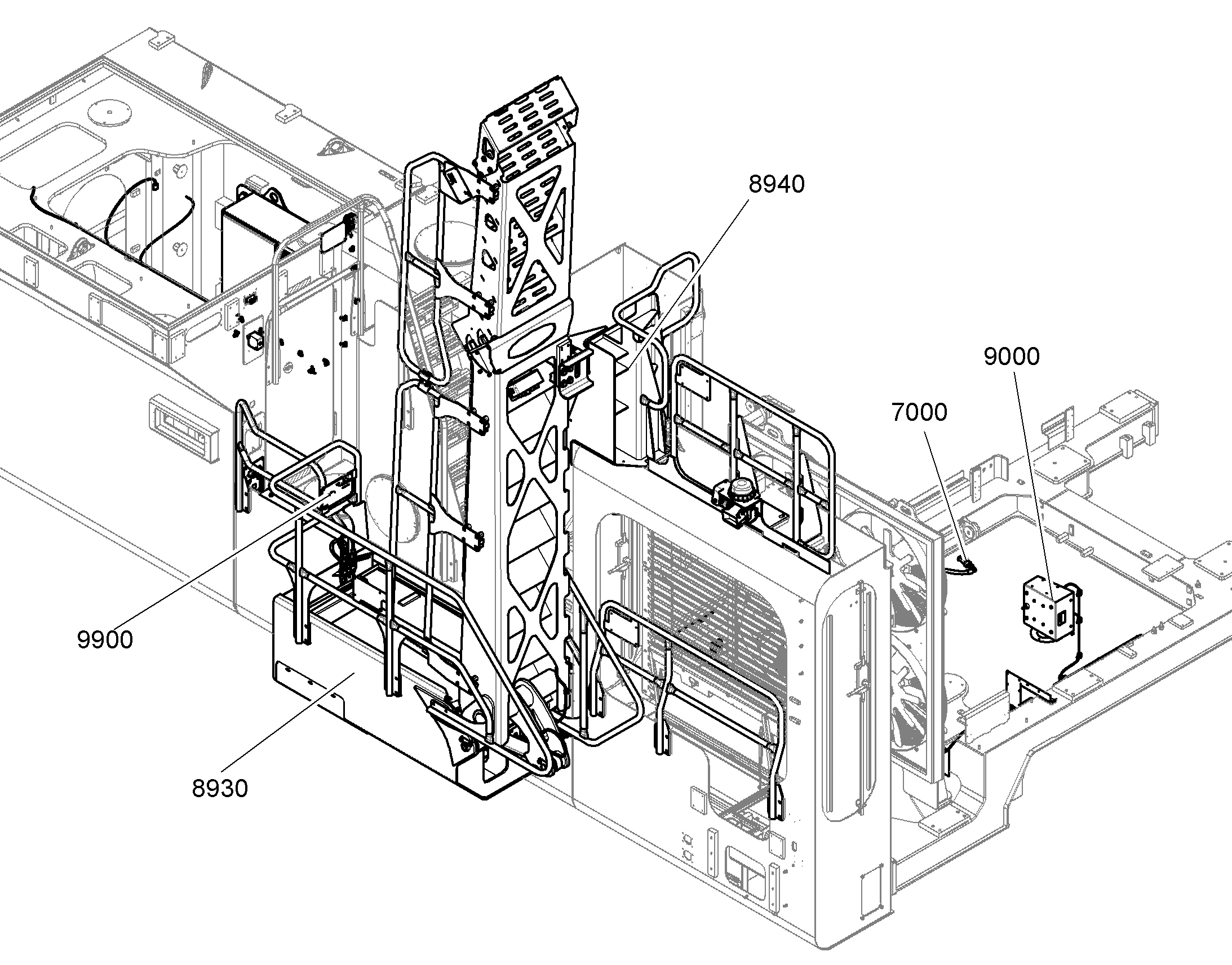 ТАБЛИЧКИ АНГЛИЙСКИЙ 12195083 LIEBHERR