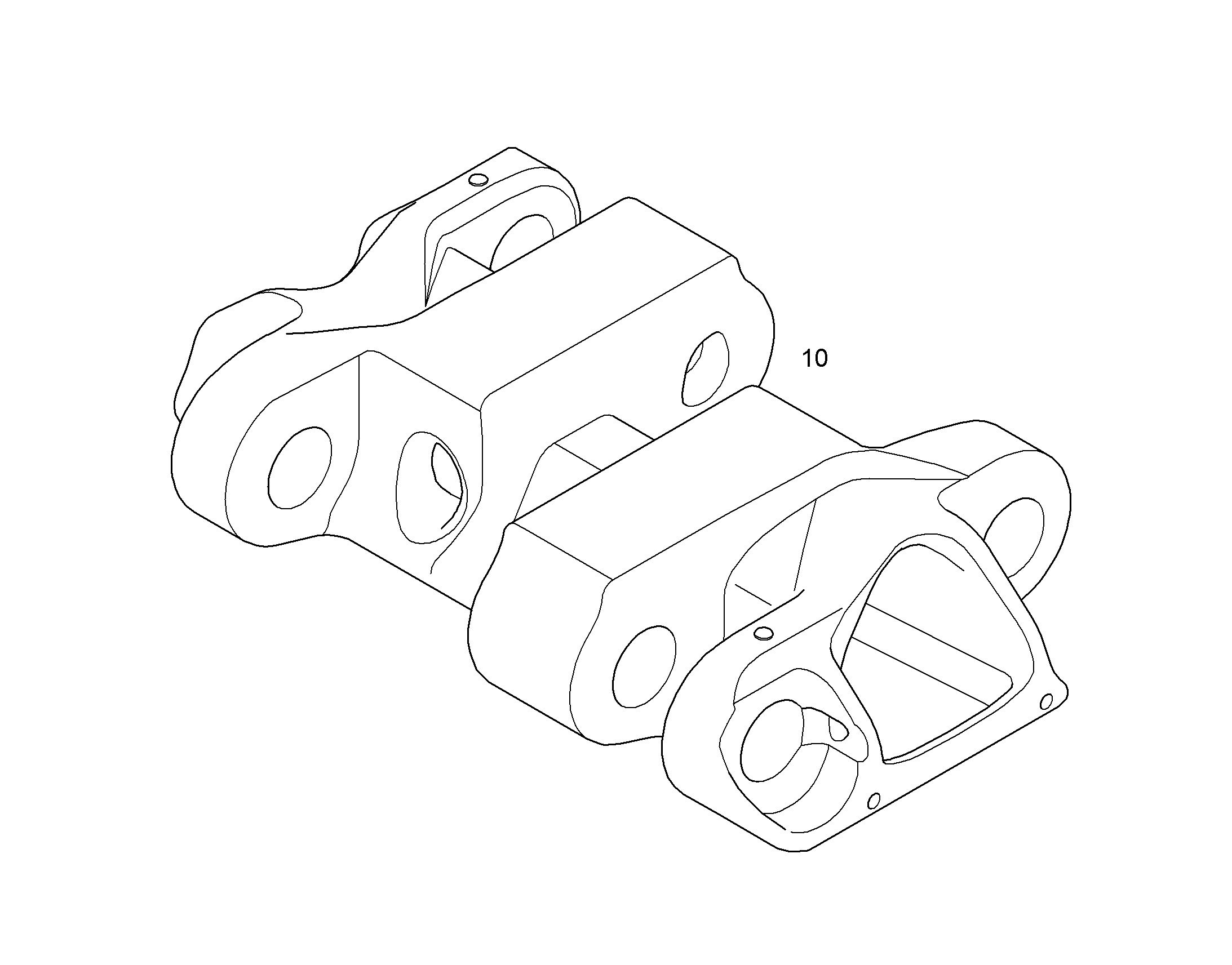 ЦЕПЬ КОВШОВАЯ 12183826 LIEBHERR