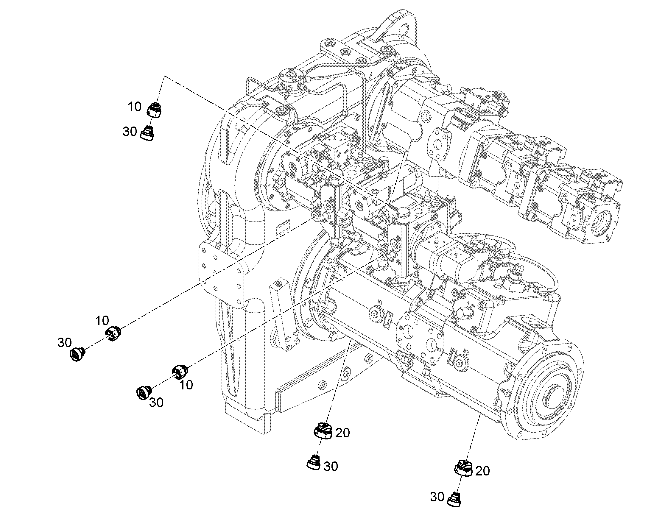 ШТУЦЕР РЕЗЬБОВОЙ M33X2 11835592 LIEBHERR