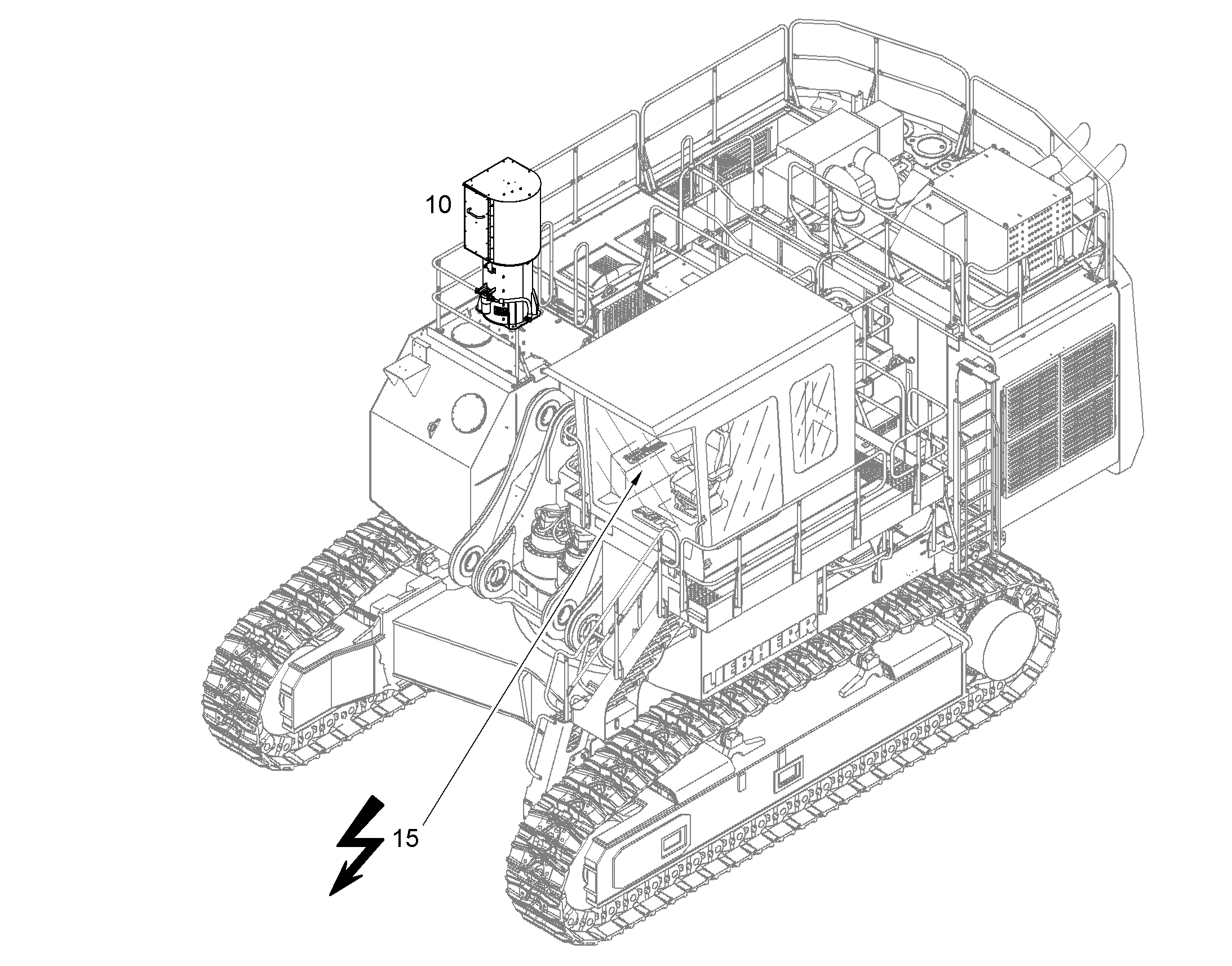 ЭЛЕКТРИЧЕСКАЯ УСТАНОВКА СМАЗКИ 12195800 LIEBHERR