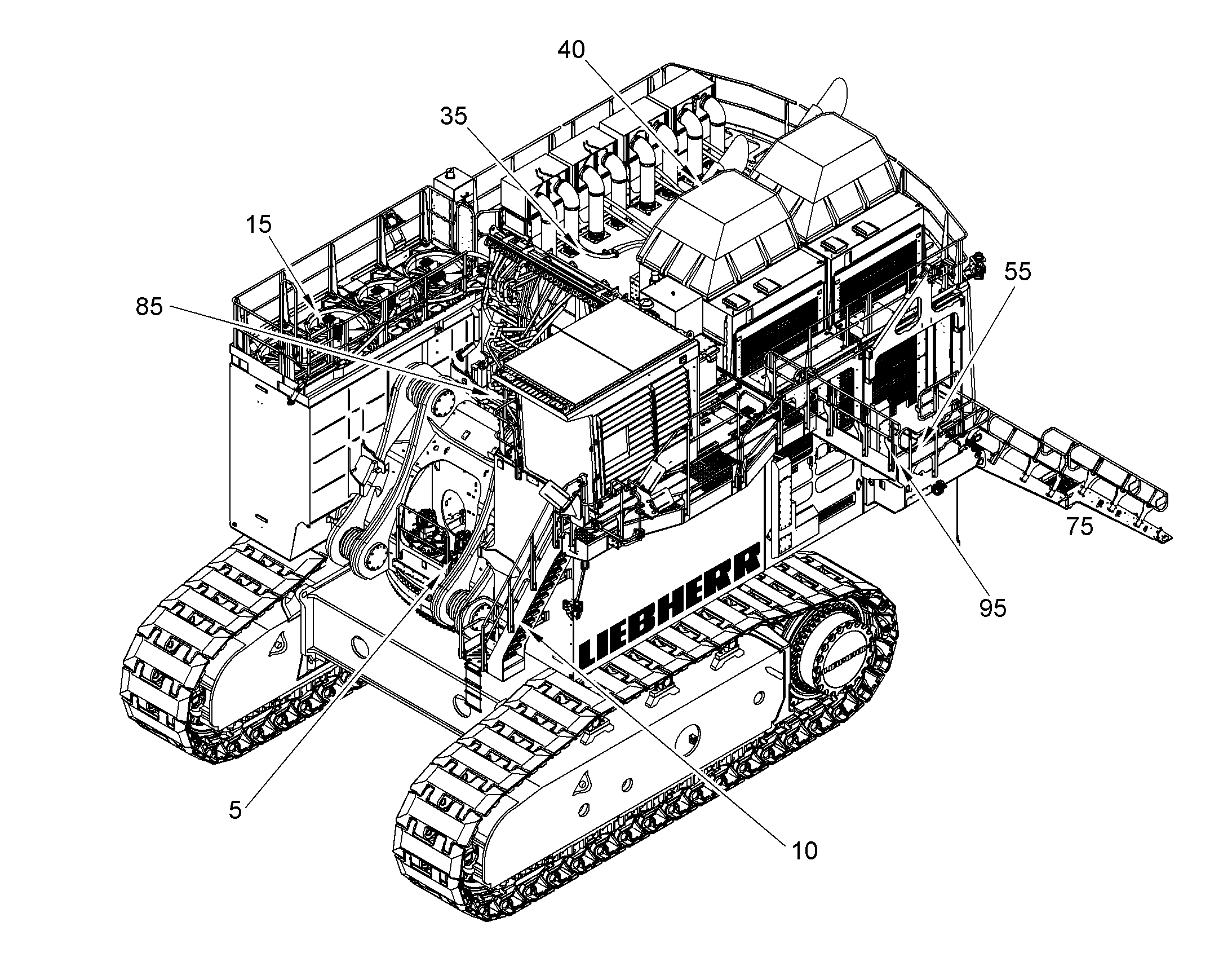 РАБОЧИЙ МОСТИК ИНОЕ PP1 12196219 LIEBHERR