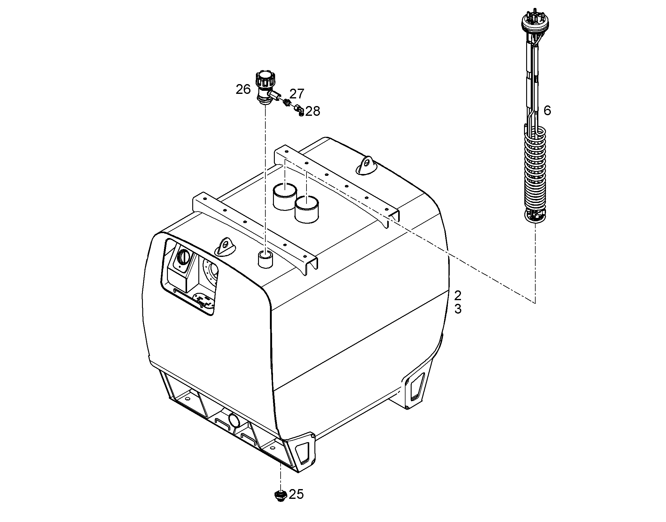 ШТУЦЕР ПРОМЕЖУТОЧНЫЙ GZ 12L 247247202 LIEBHERR
