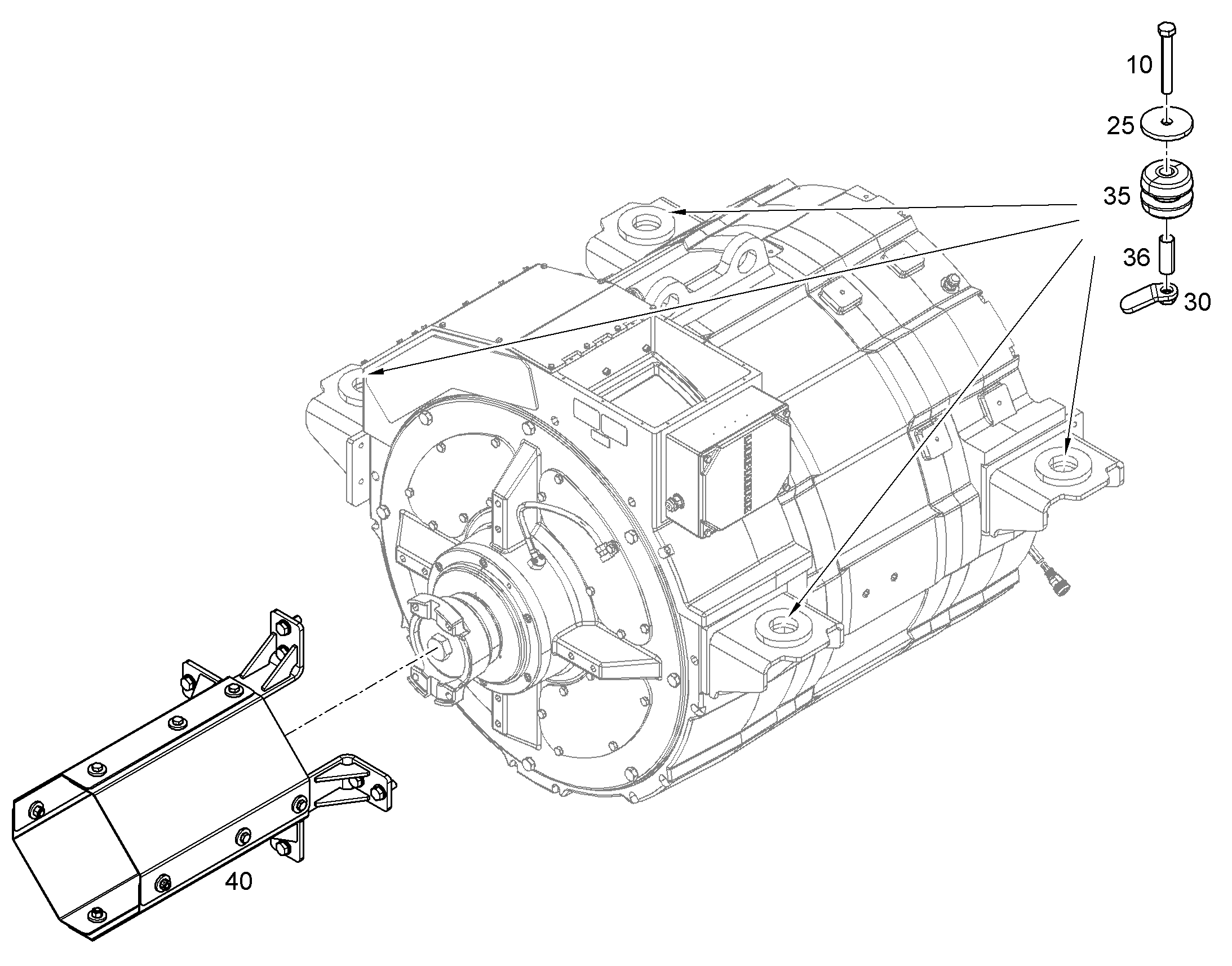 ПЛАНКА РЕЗЬБОВАЯ 12185430 LIEBHERR
