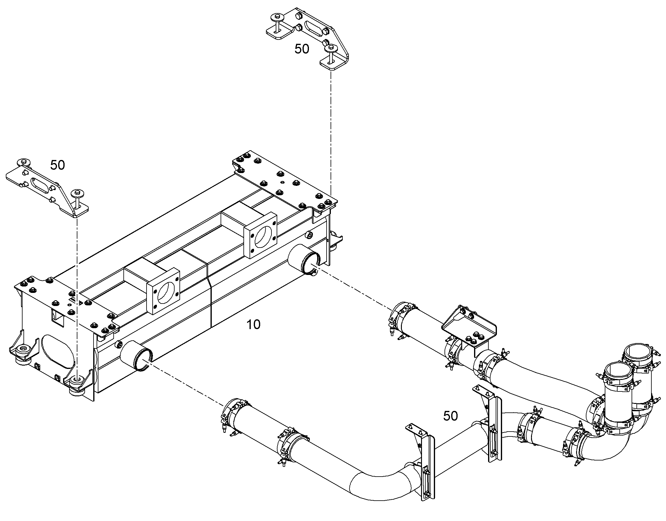 CONNECTION OIL COOLER 11752920 LIEBHERR