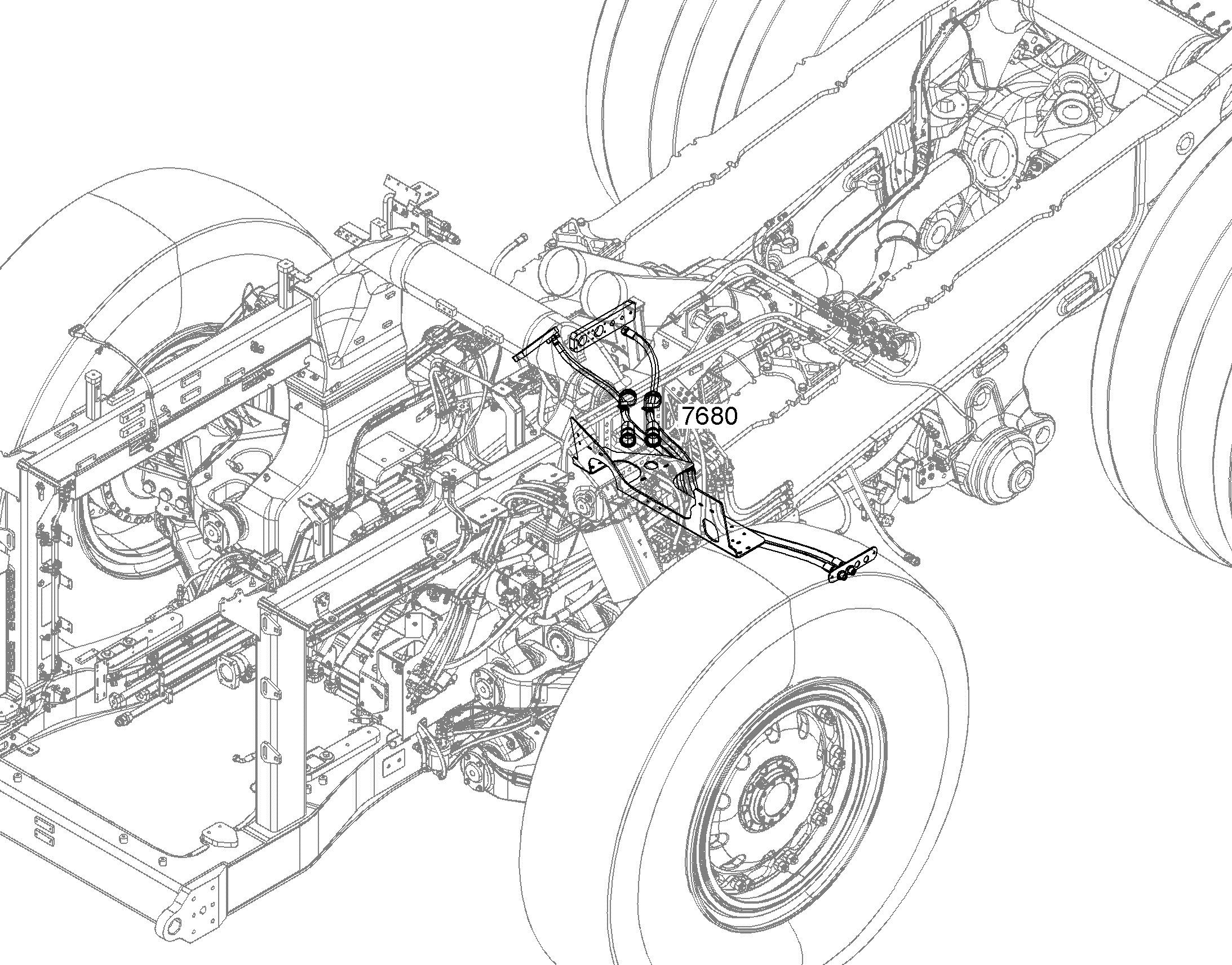 SERVICE REFILL BOX - FRAME 11754079 LIEBHERR