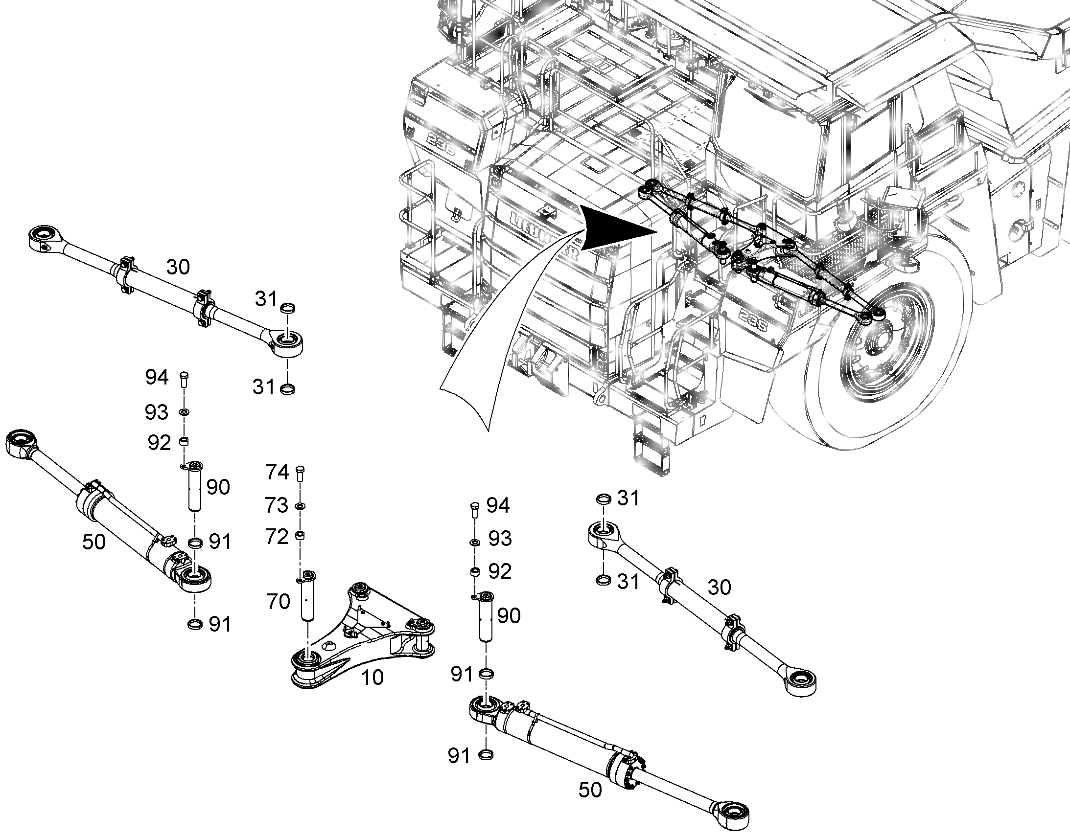 ГИЛЬЗА 12,5X21X12 12182770 LIEBHERR