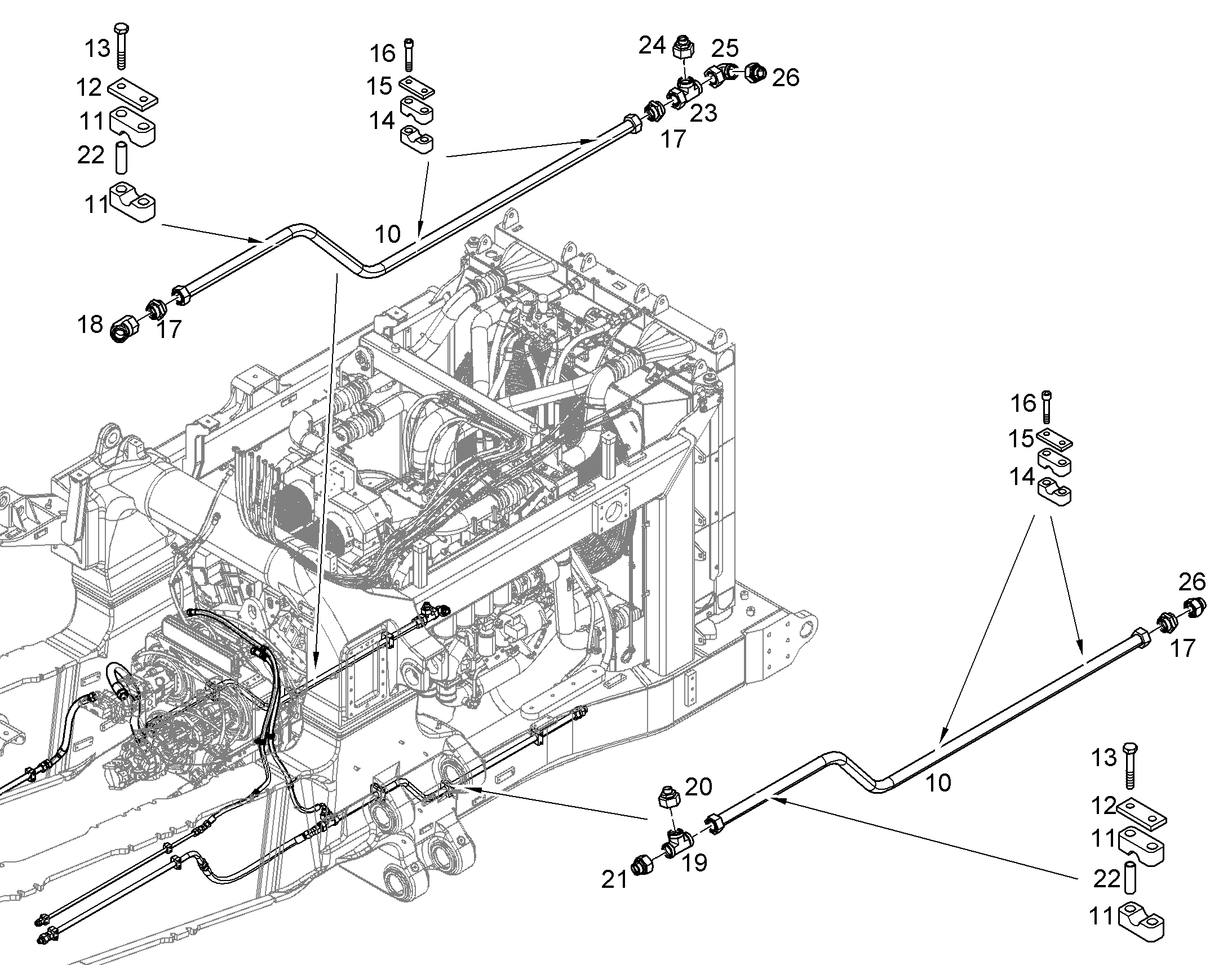 КЛЕММА ПОЛОВИННАЯ DIN 3015-1 L 5 R 35 PP SW 602009108 LIEBHERR