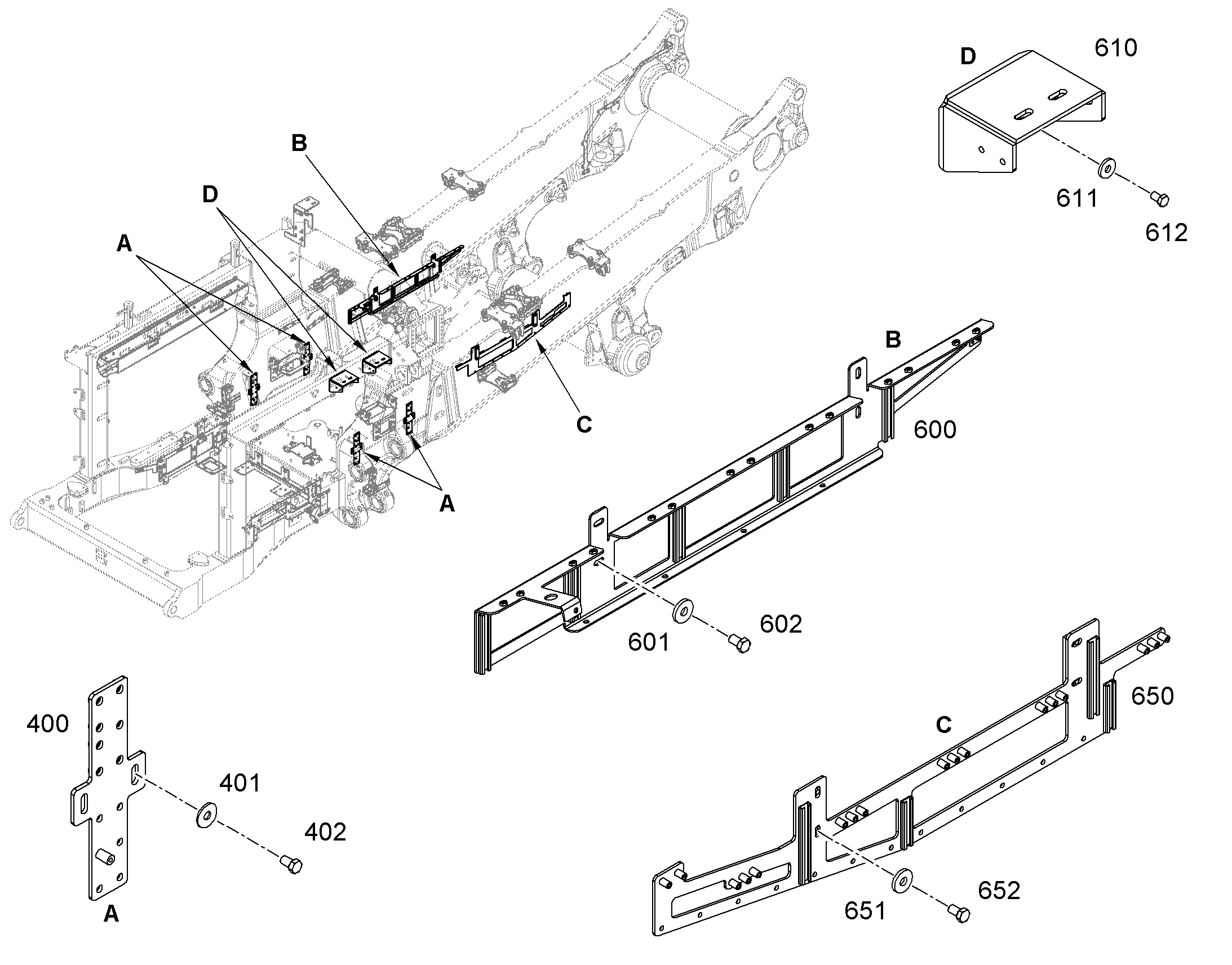 КОНСОЛЬ 11852585 LIEBHERR