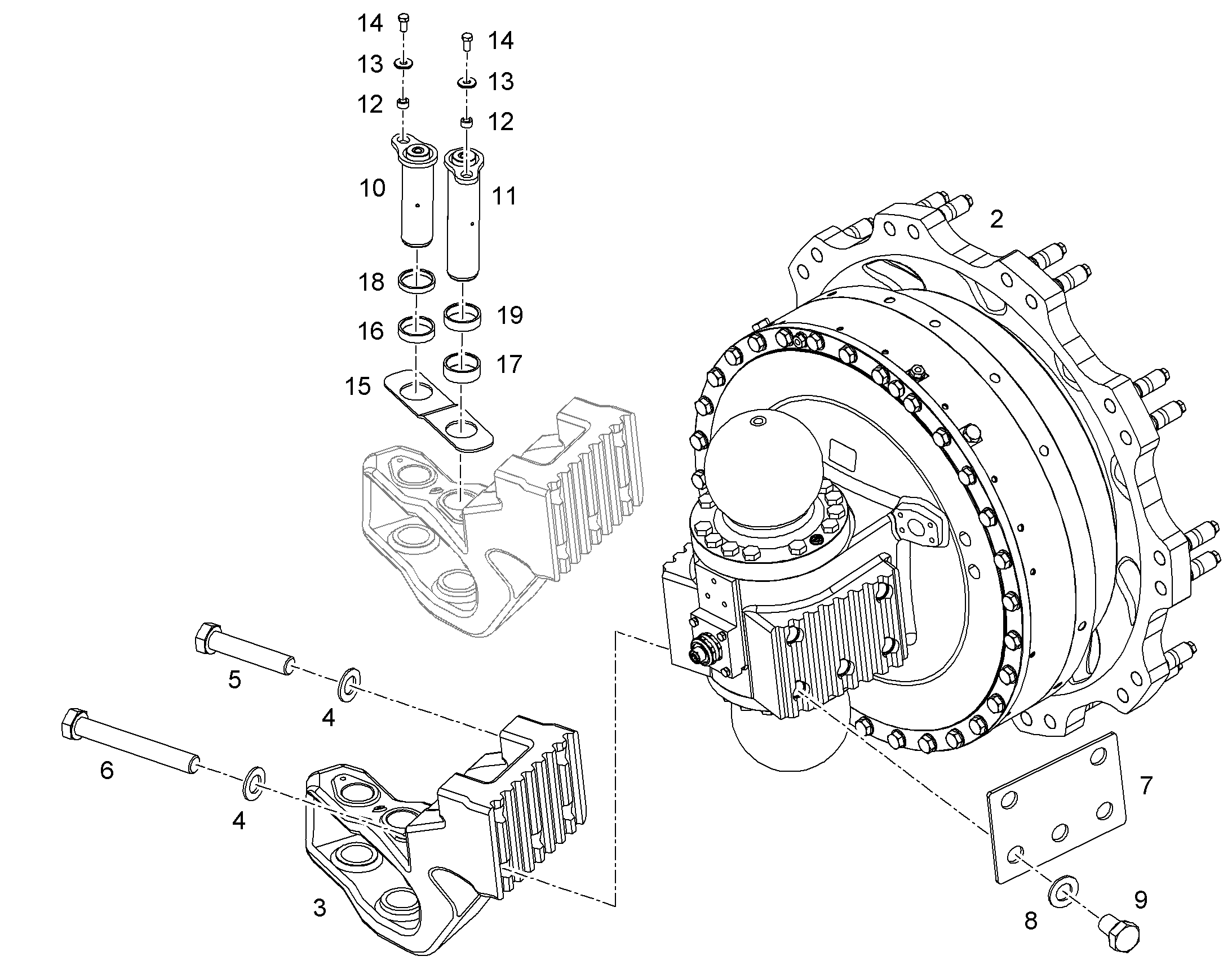 ЩИТОК С ФАСКОЙ 11858646 LIEBHERR