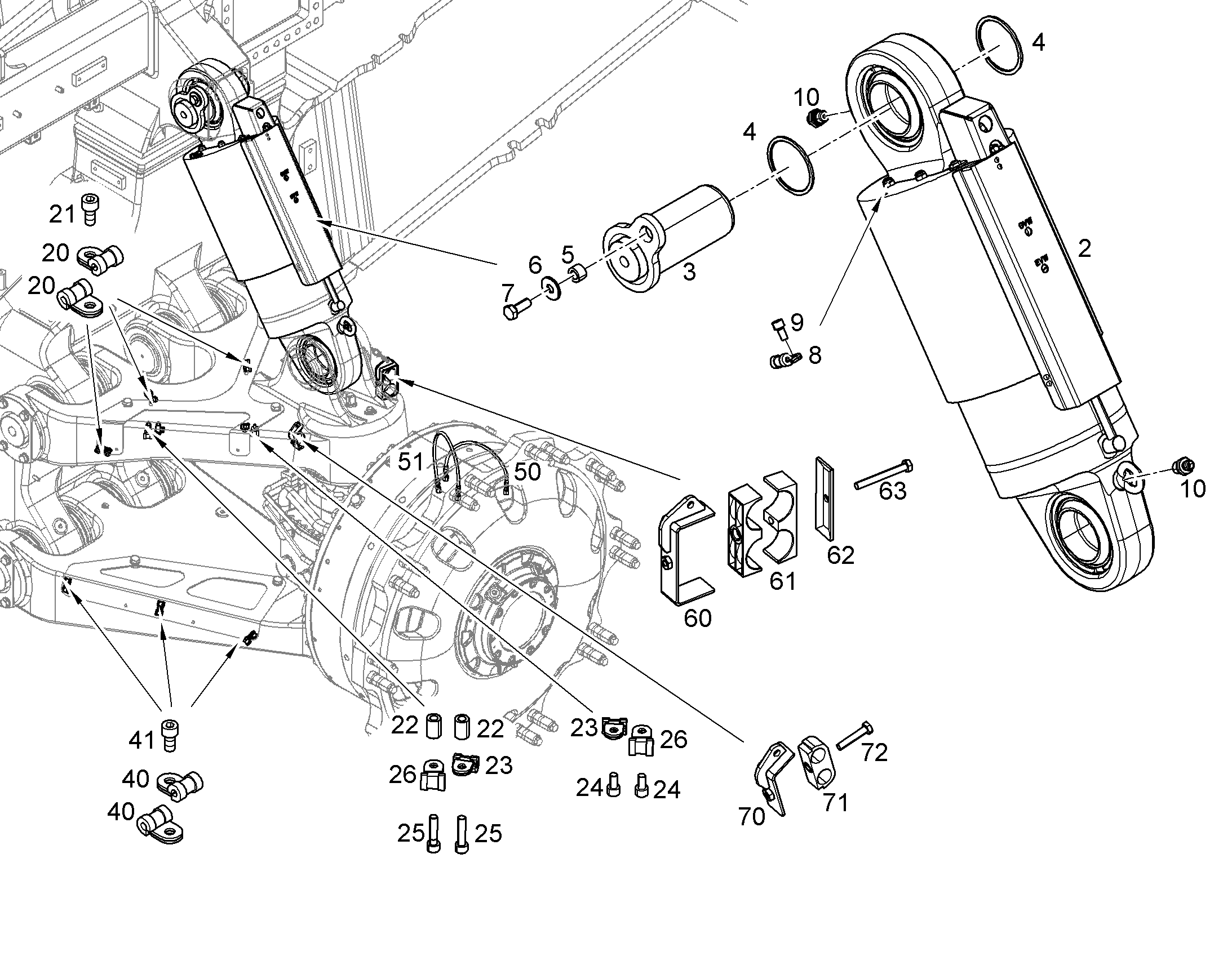 КЛЕММА ПОЛОВИННАЯ DIN 3015 Z 5 G 42 42 PP SW 11833359 LIEBHERR