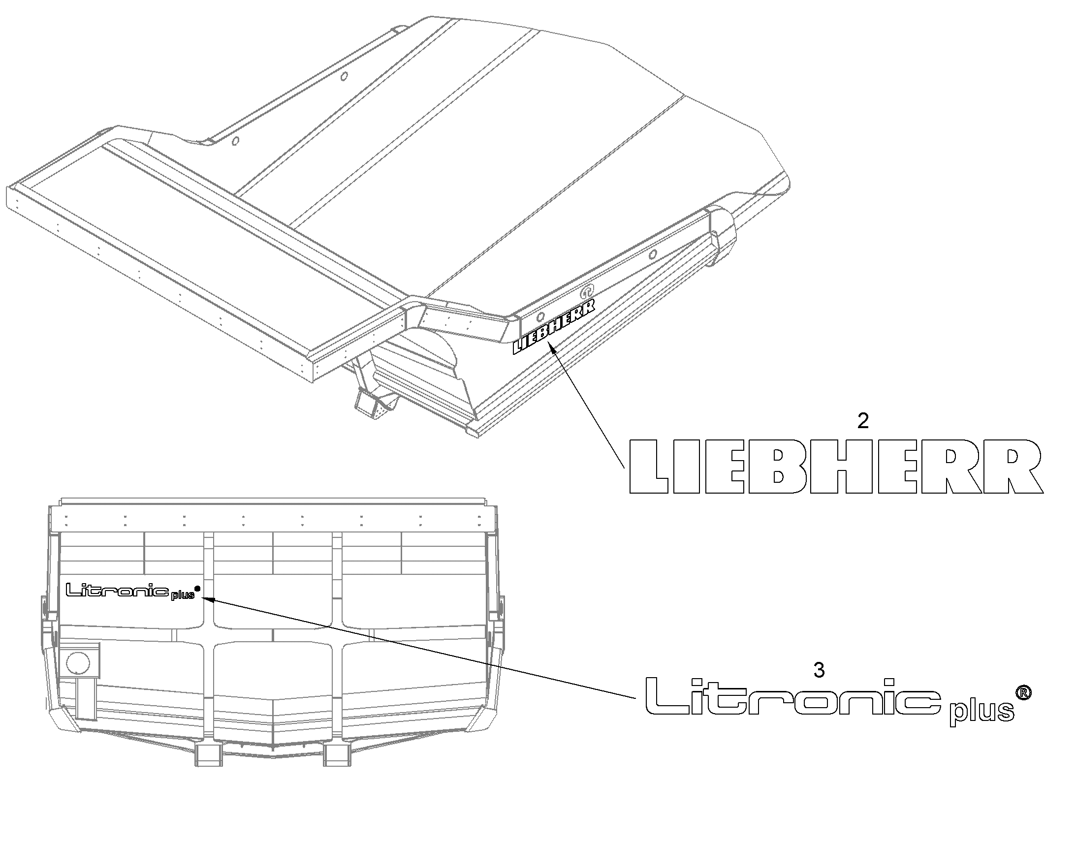 ПЛЕНКА КЛЕЯЩАЯСЯ 12193781 LIEBHERR