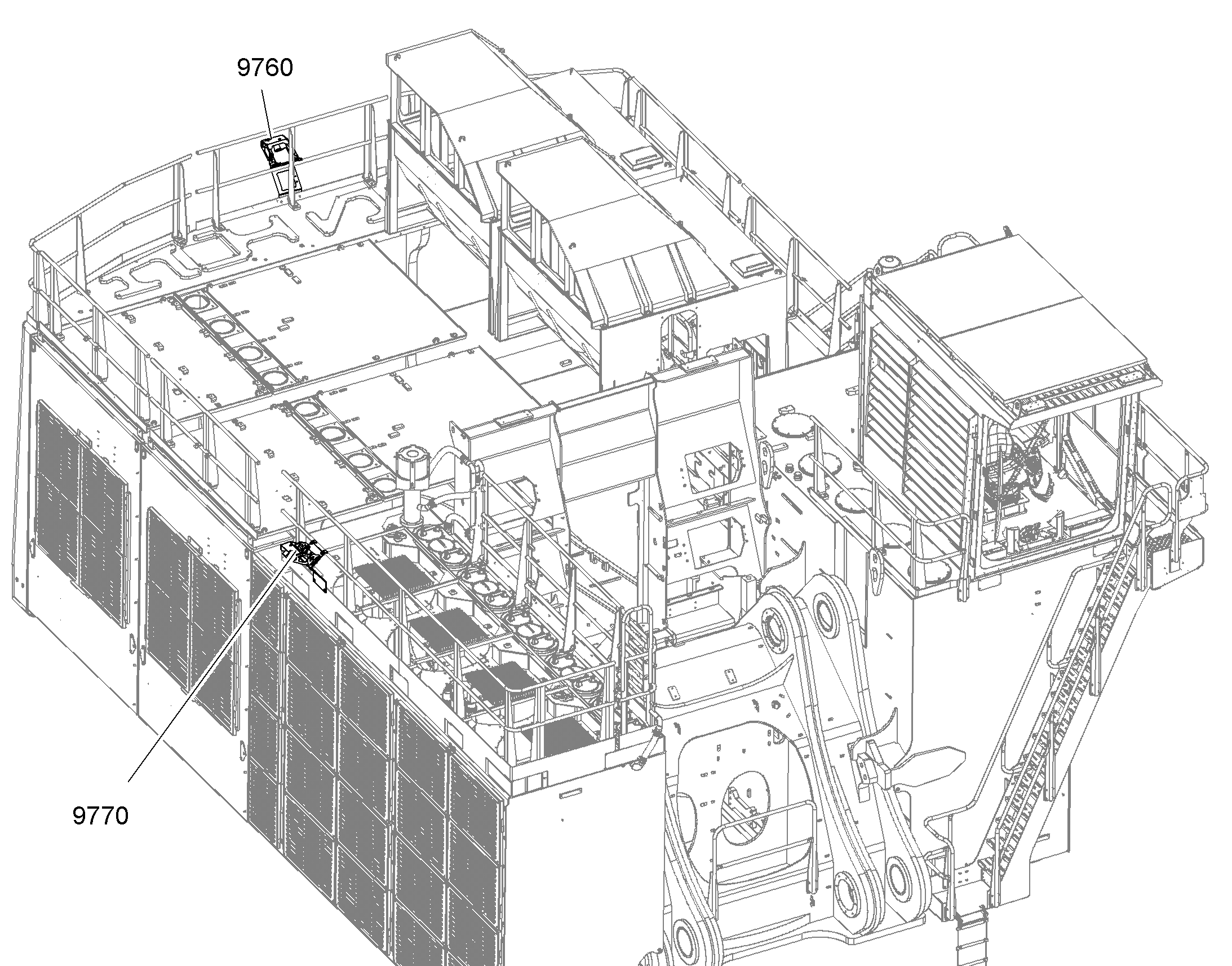 МОНТАЖ КАМЕРЫ Д.ТОПЛИВН.БАКА 10829928 LIEBHERR