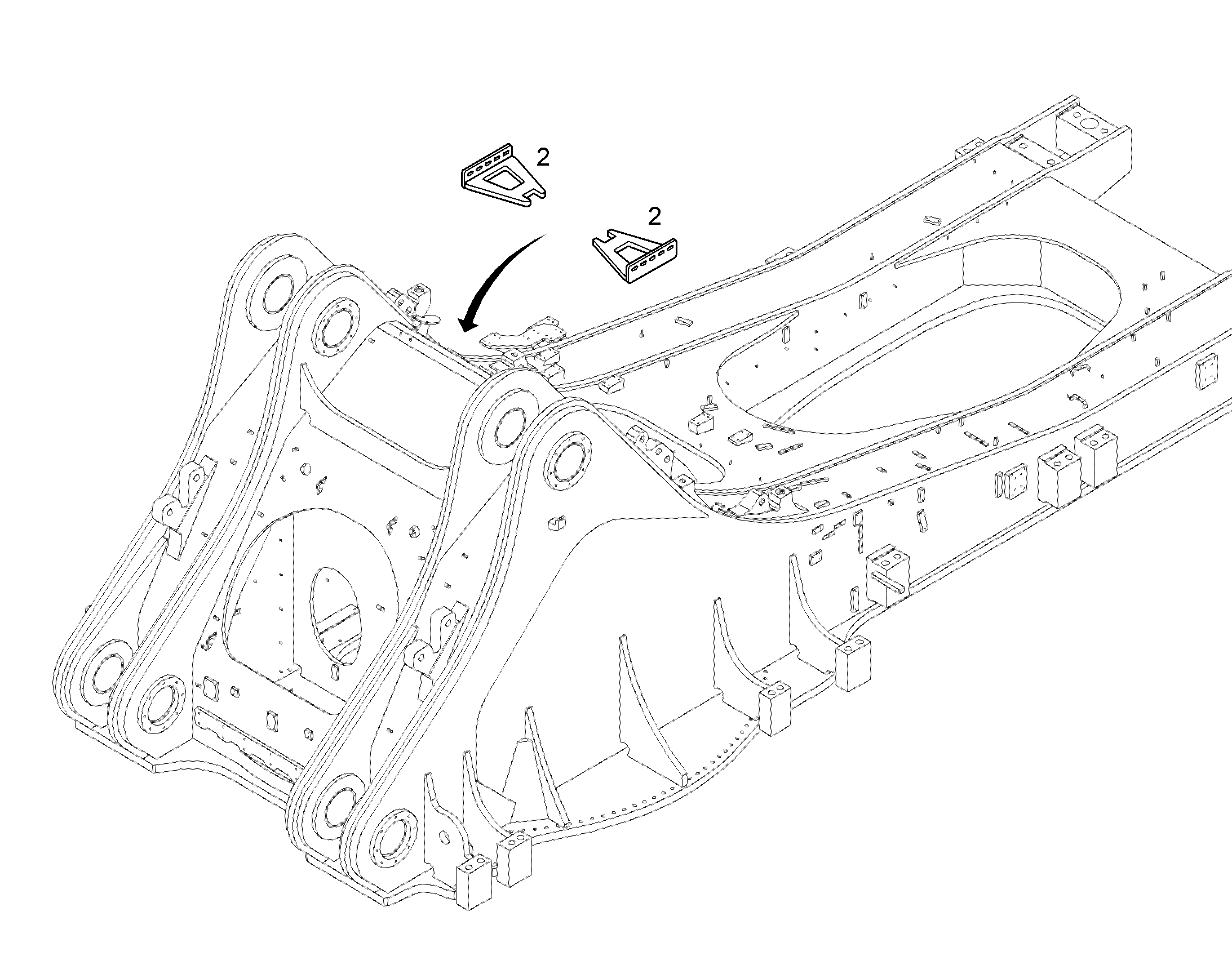 ПОВОДОК 11468675 LIEBHERR