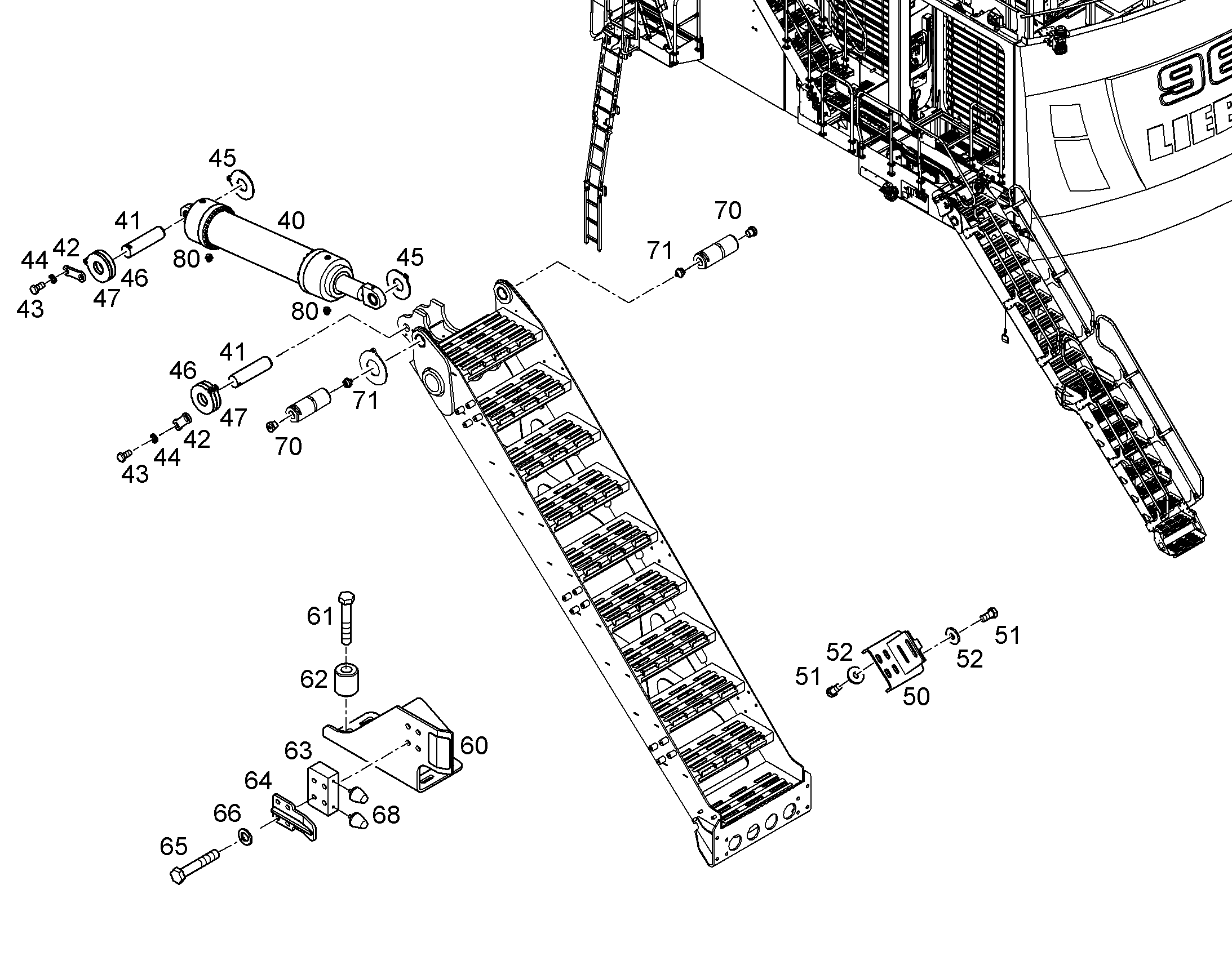 ОГРАНИЧИТЕЛЬ ХОДА 13340299 LIEBHERR
