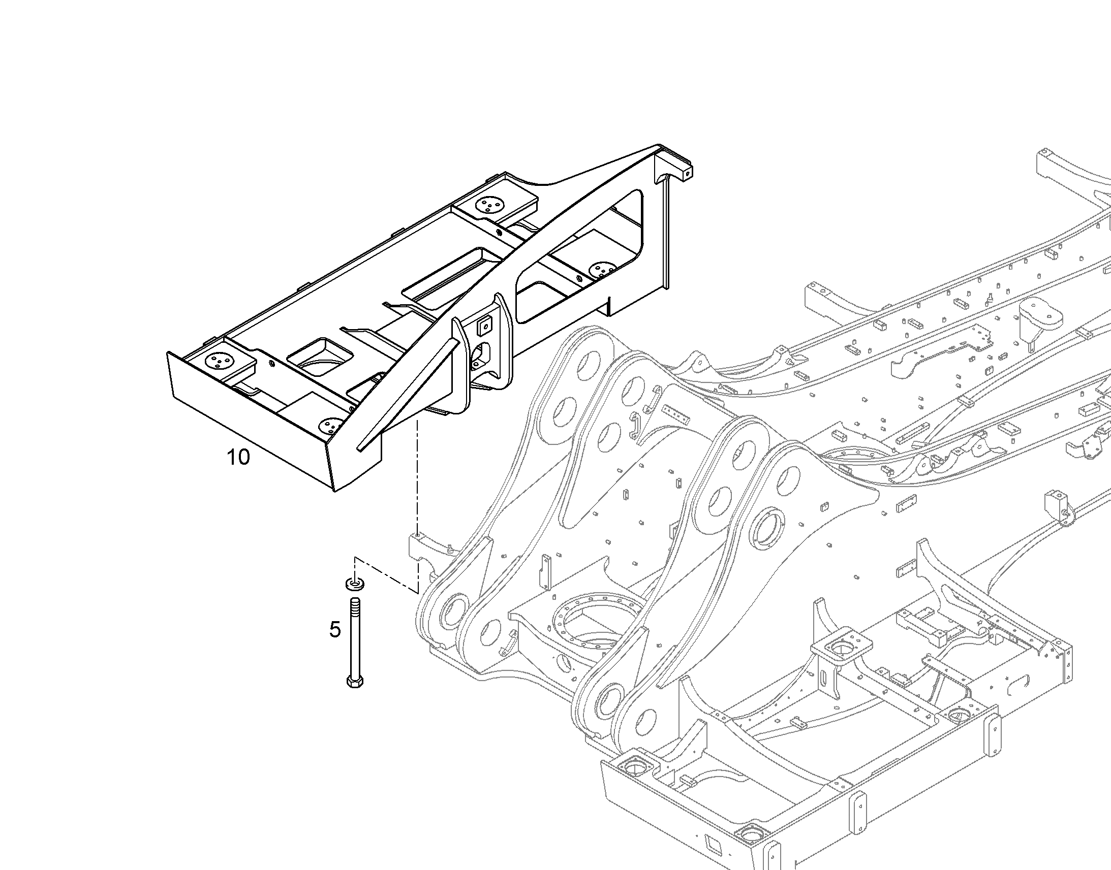 ДЕТАЛИ КРЕПЛЕНИЯ 12196762 LIEBHERR