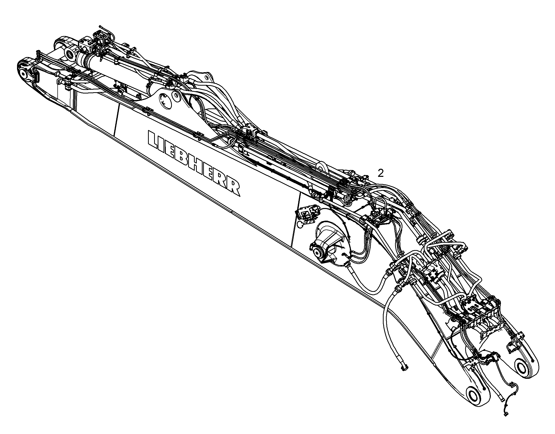 ГИДР.УСТ.Г-РАСПР.-ОБОРУД. 13347296 LIEBHERR