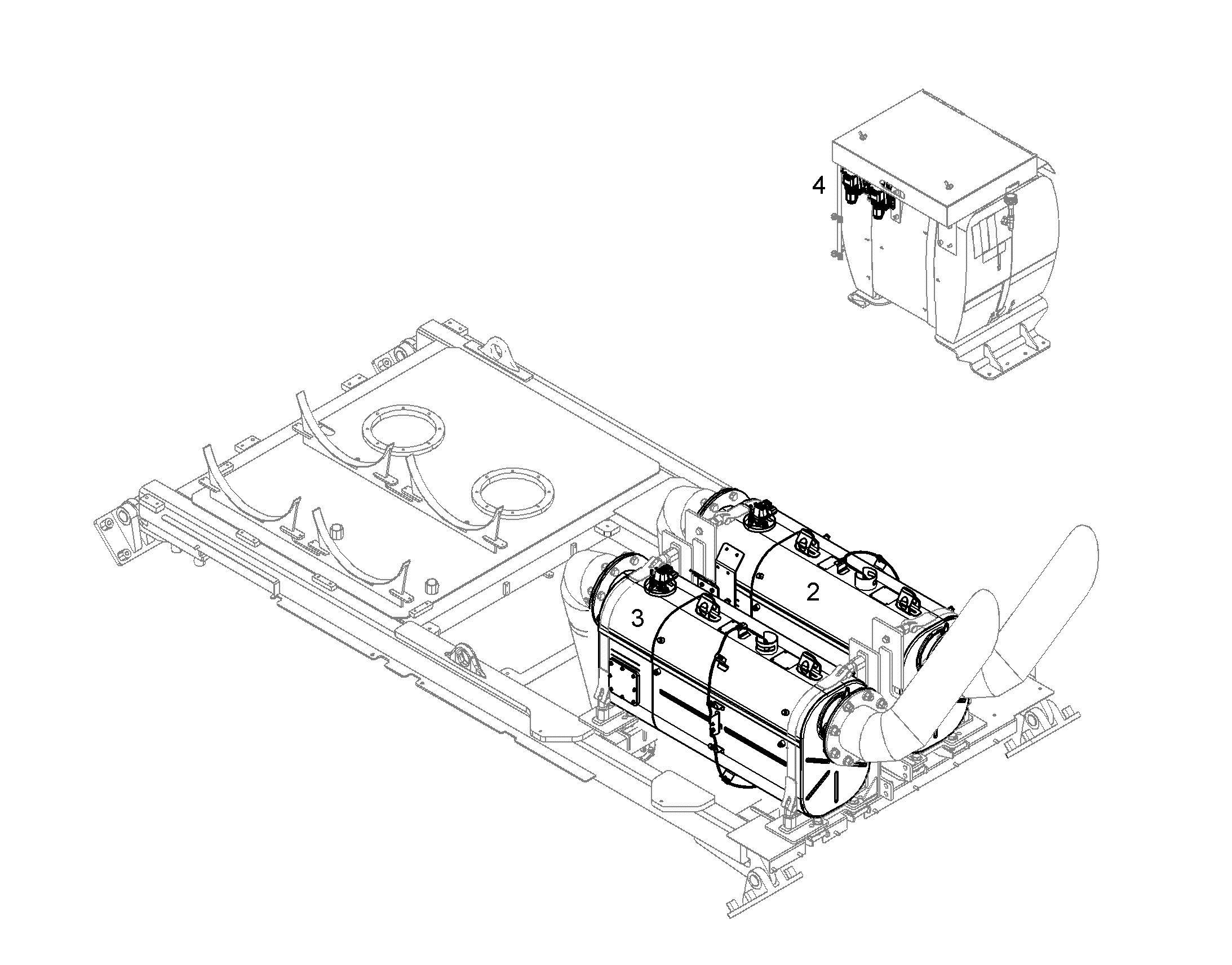 SCR В СБОРЕ 12243826 LIEBHERR