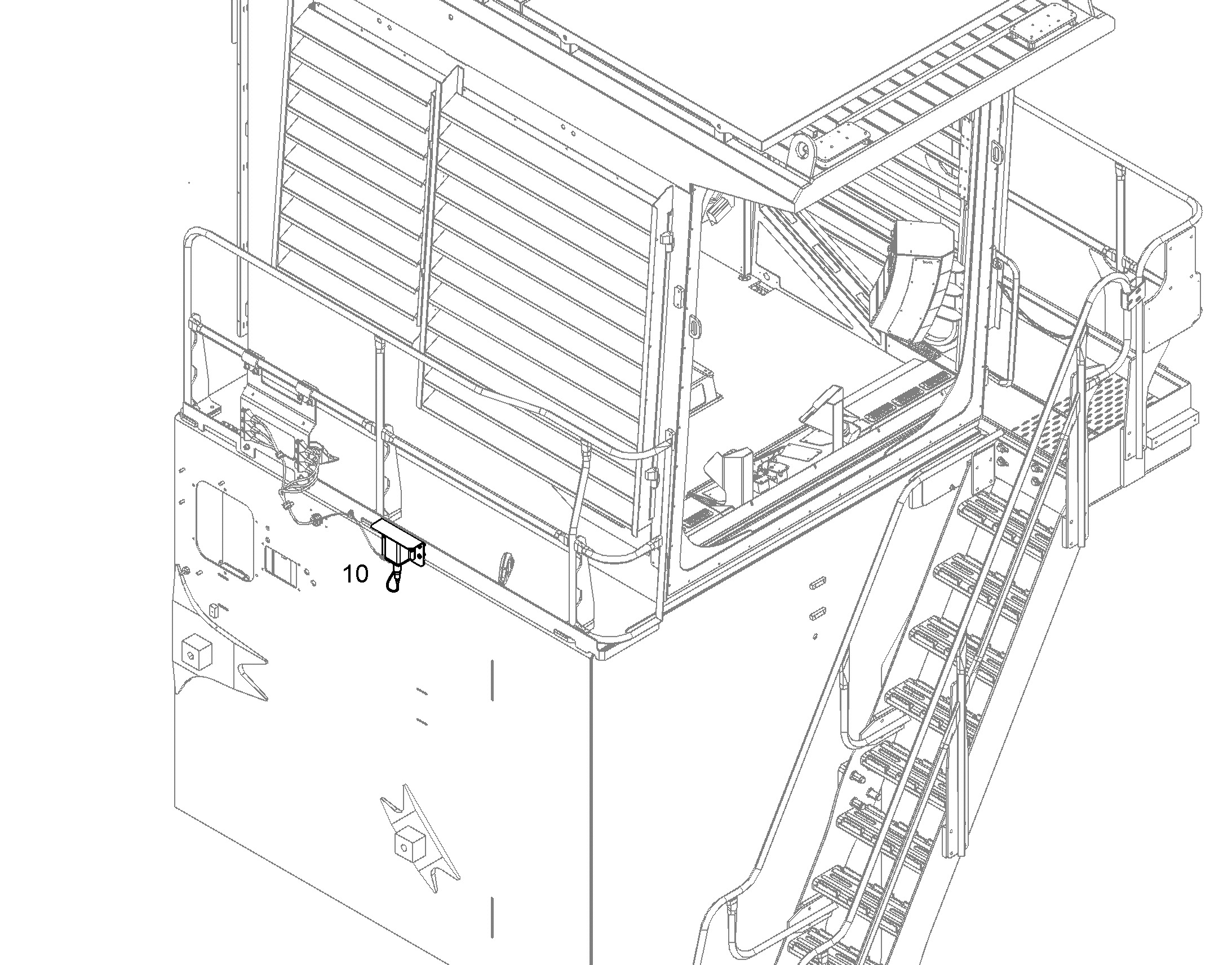KIT UPPERC.SENSORS ASSIST-SYS 12187714 LIEBHERR