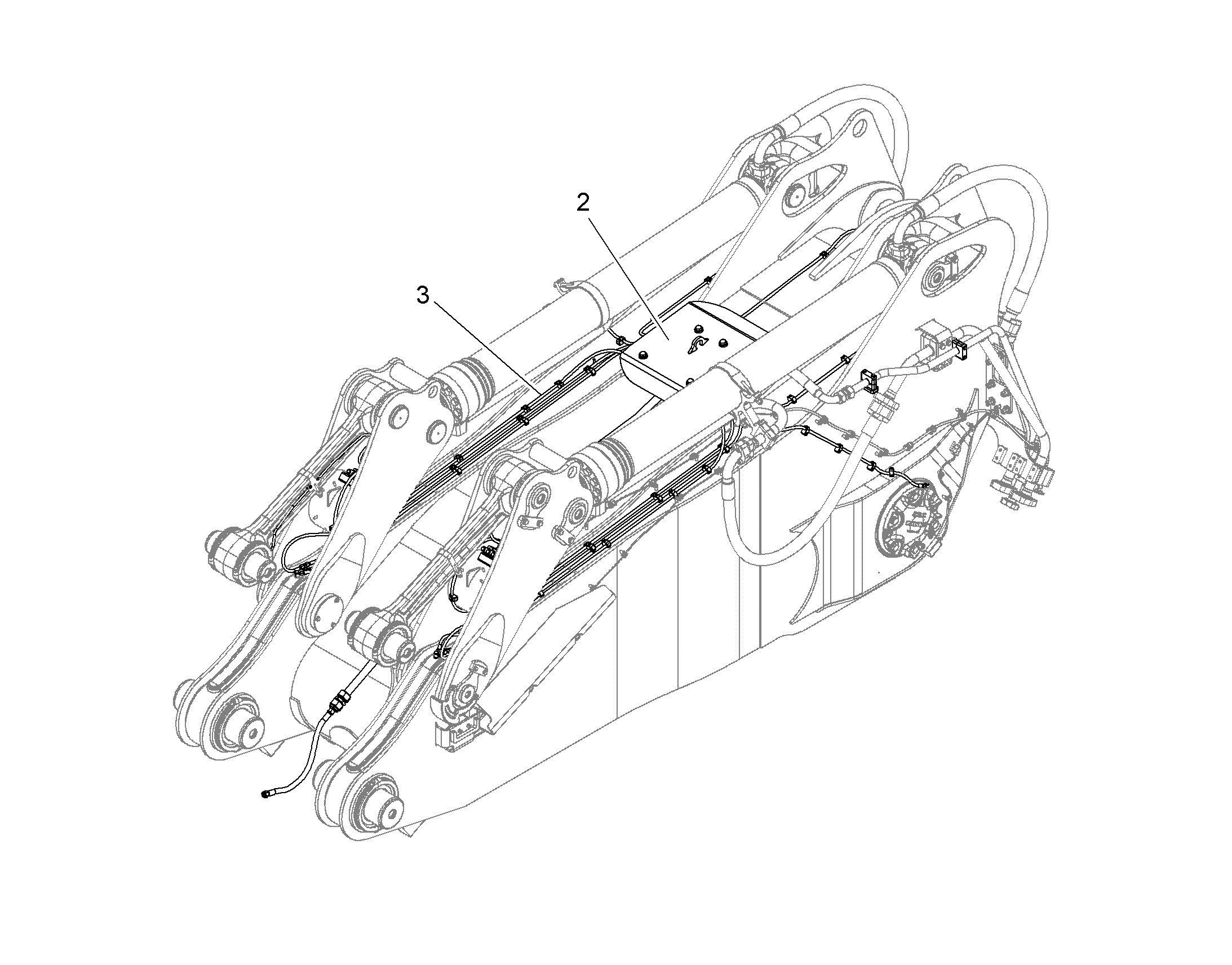 СТОПОРНАЯ ТЯГА TELEFLEX 12712808 LIEBHERR