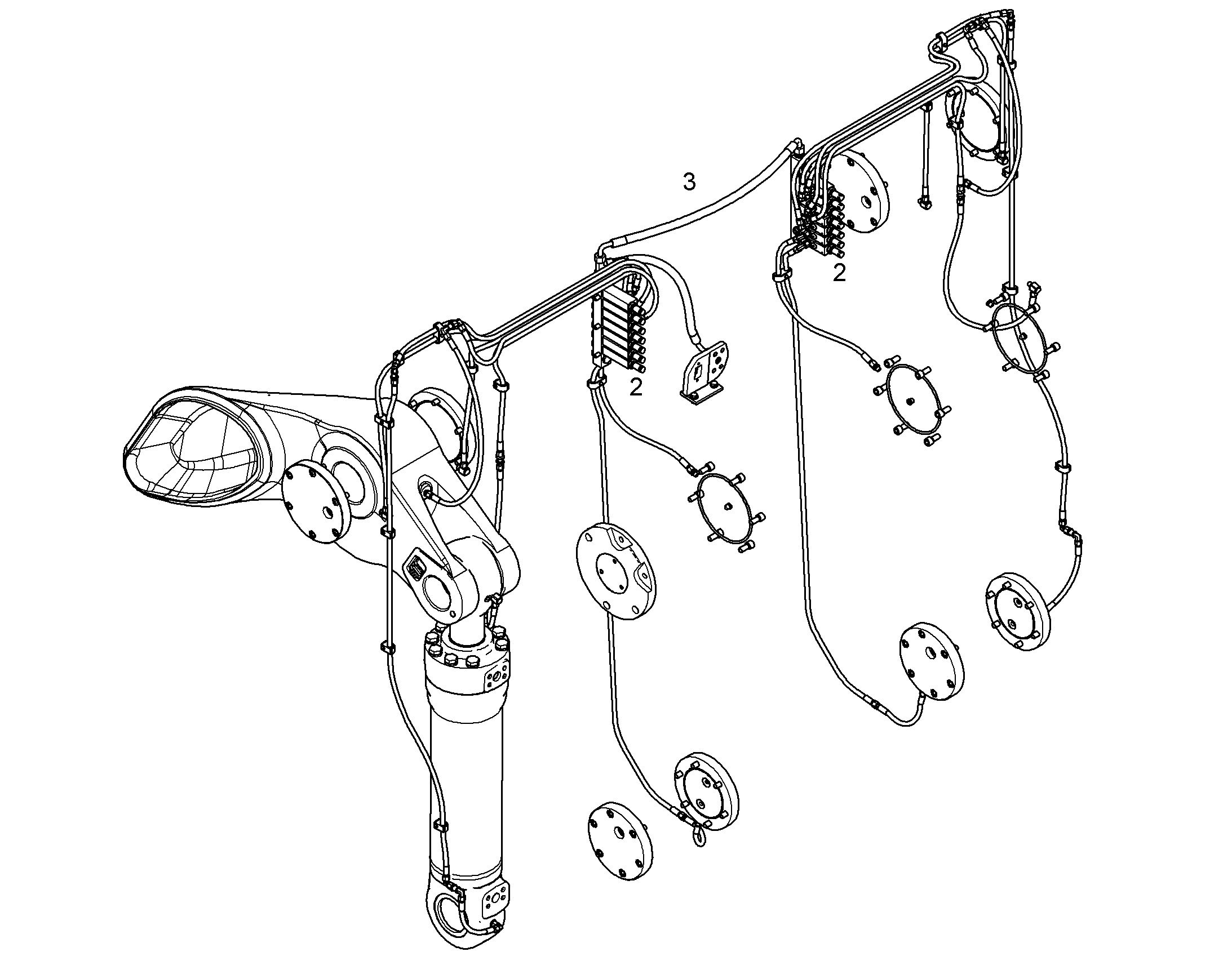 СТОПОРНАЯ ТЯГА TELEFLEX 12715599 LIEBHERR