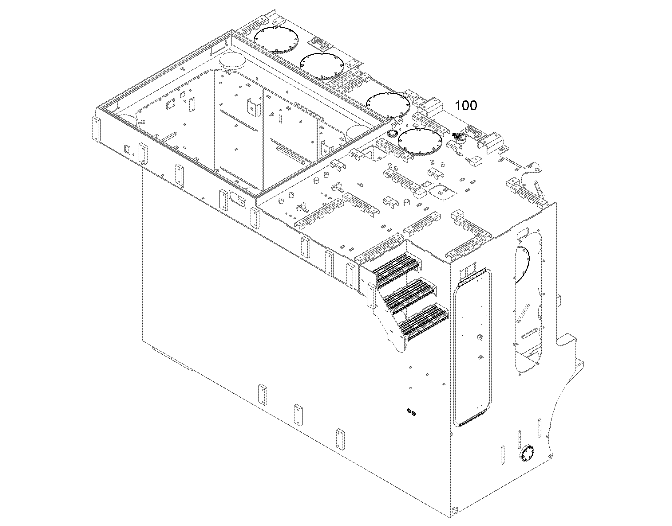 FUEL TANK (MACHINING) 11469348 LIEBHERR