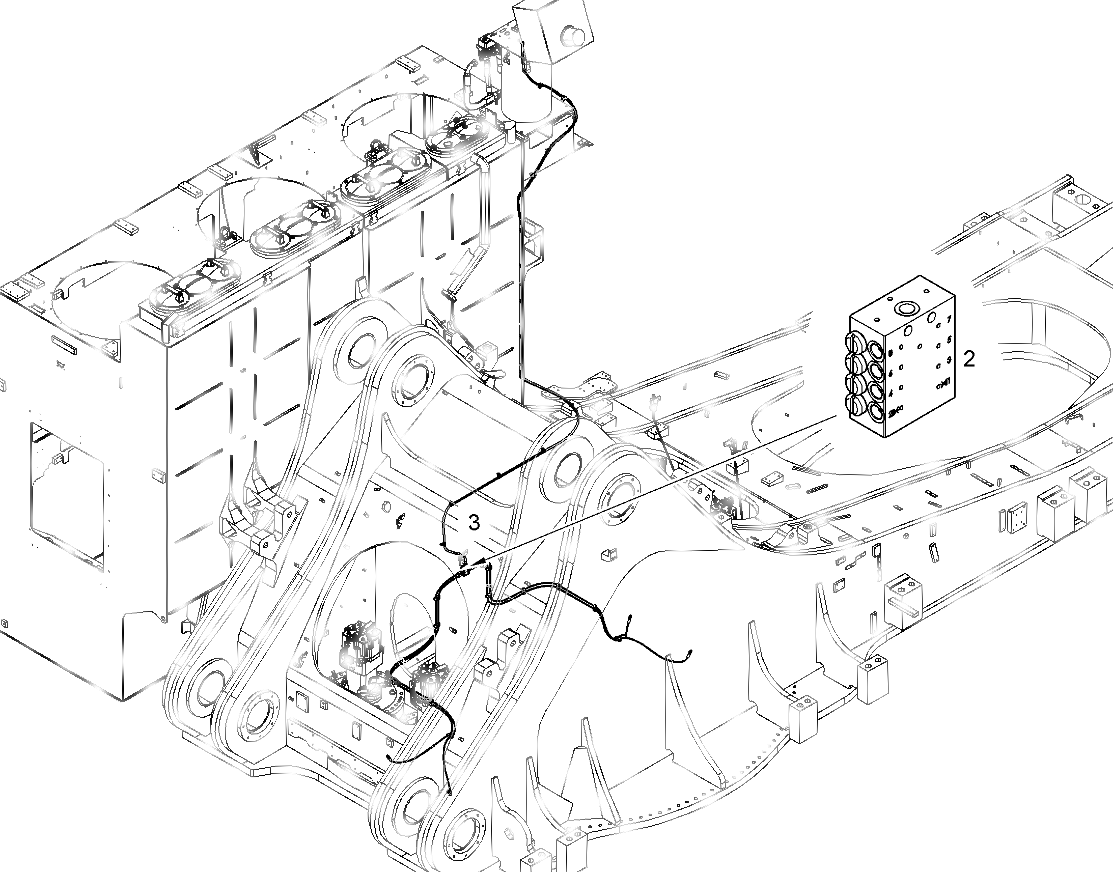 СТОПОРНАЯ ТЯГА TELEFLEX 12183497 LIEBHERR