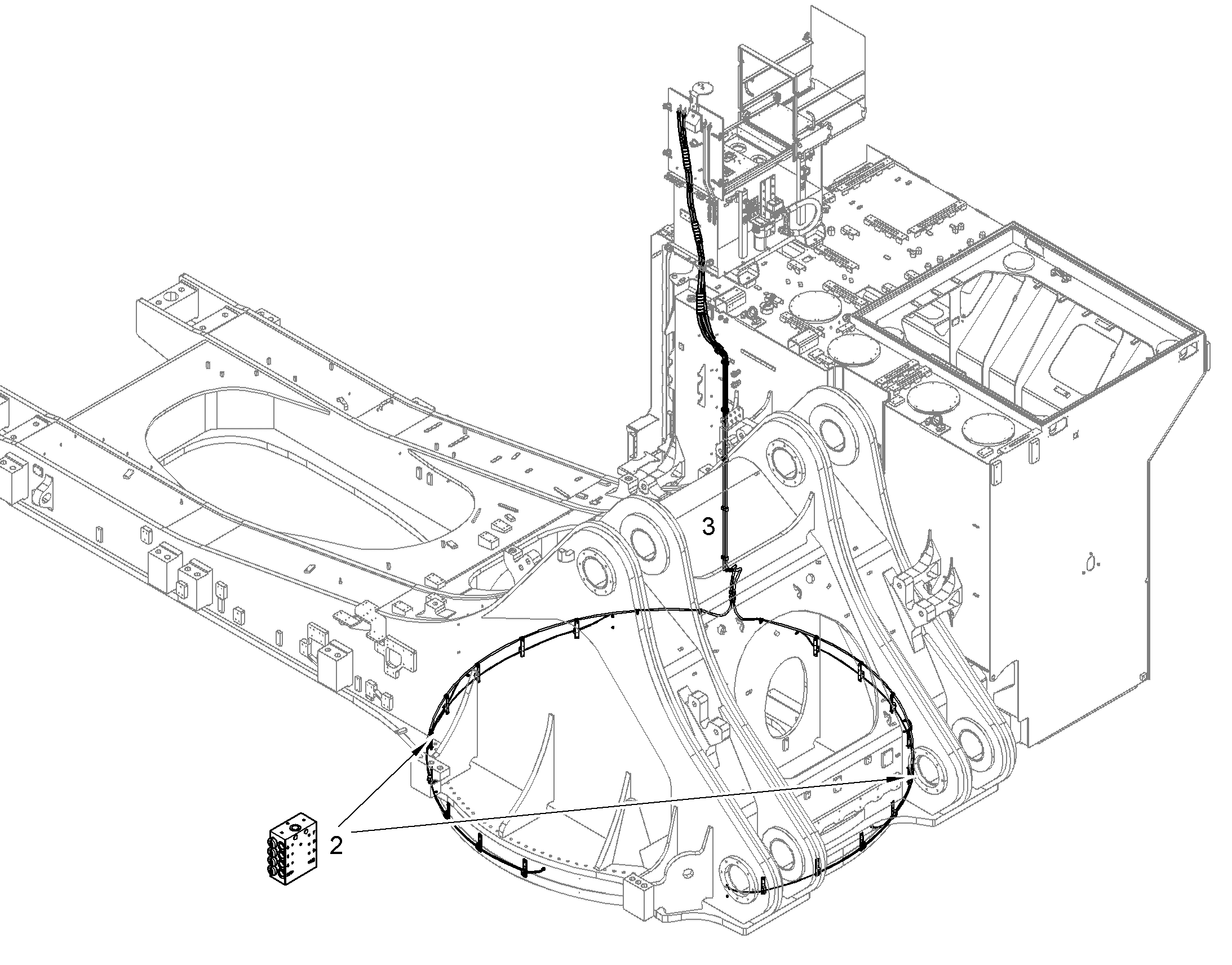 КРУГ КАТАНИЯ - СМАЗКА 12715372 LIEBHERR