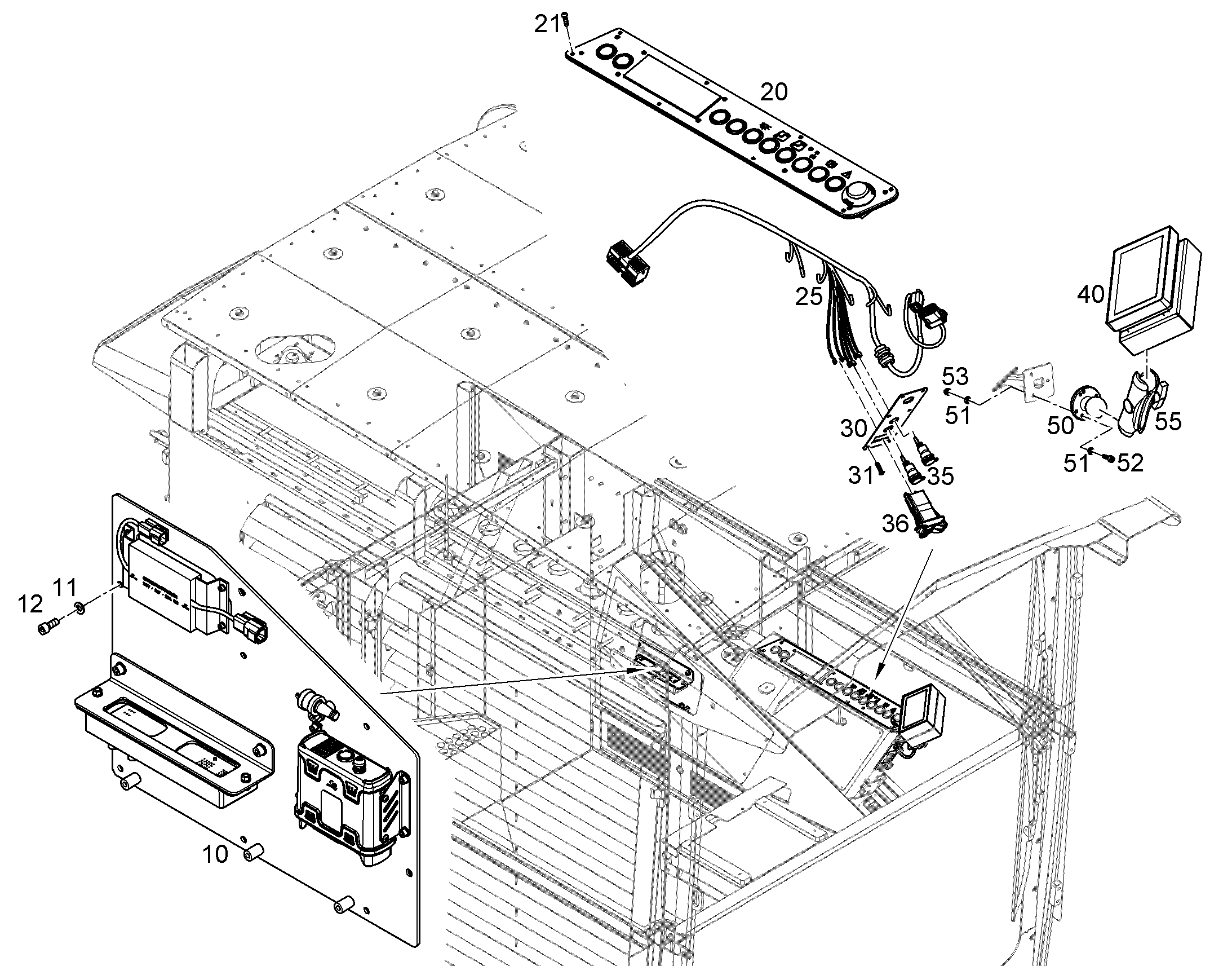 ELECTRIC INST. DIVERSES 12193641 LIEBHERR