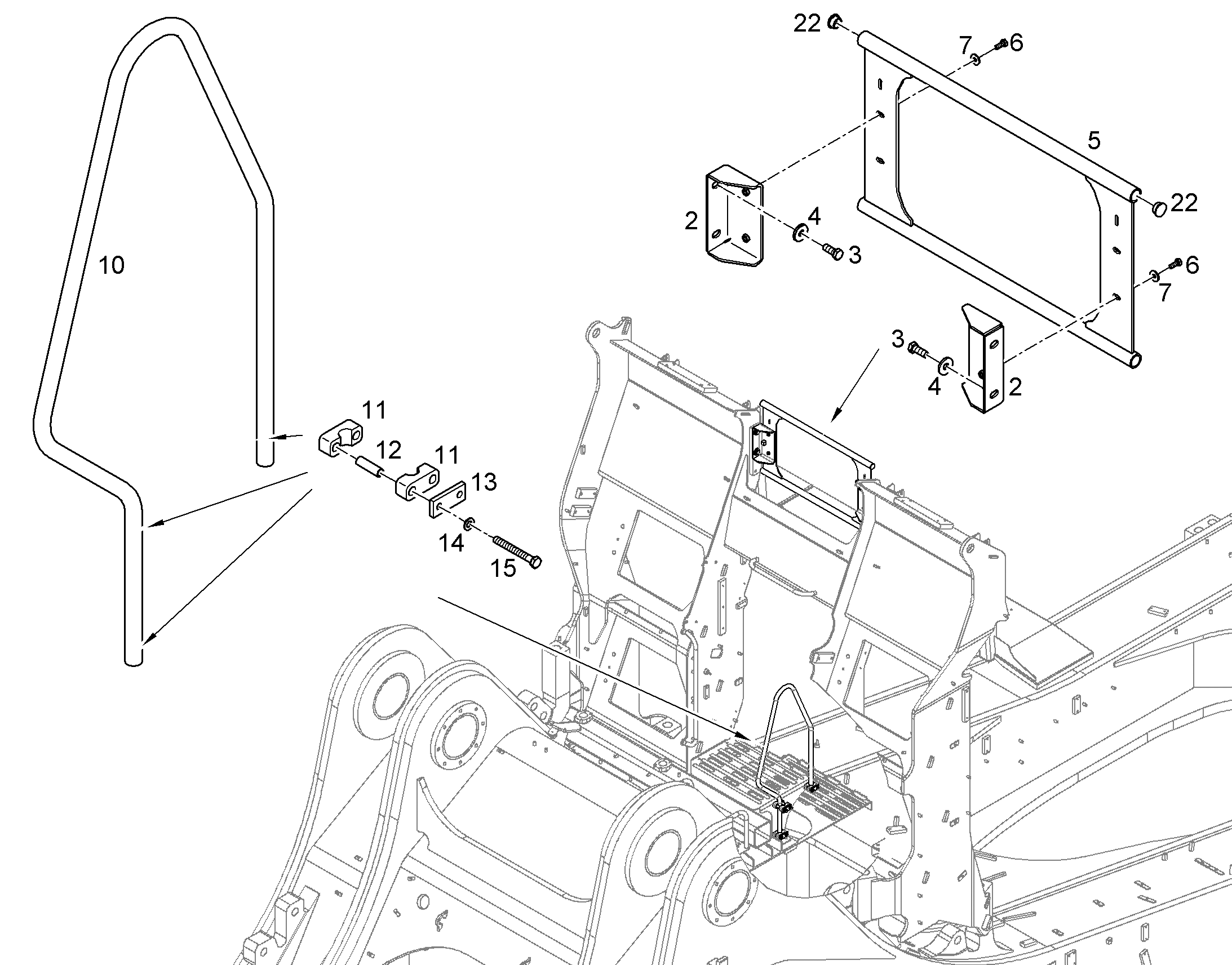 GUARD RAILING CONTROL VALVE 12184247 LIEBHERR