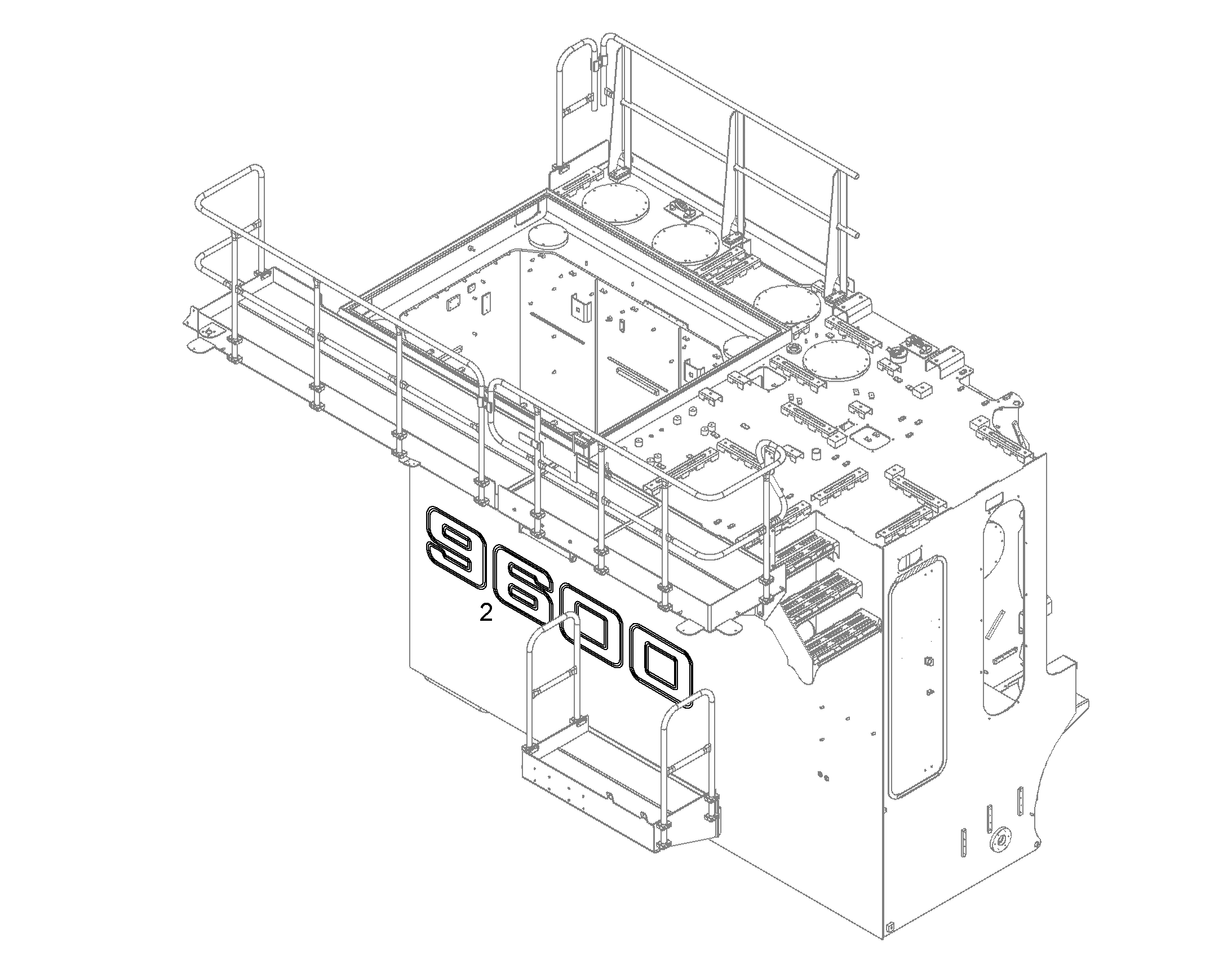 НАКЛЕЙКА 12189623 LIEBHERR