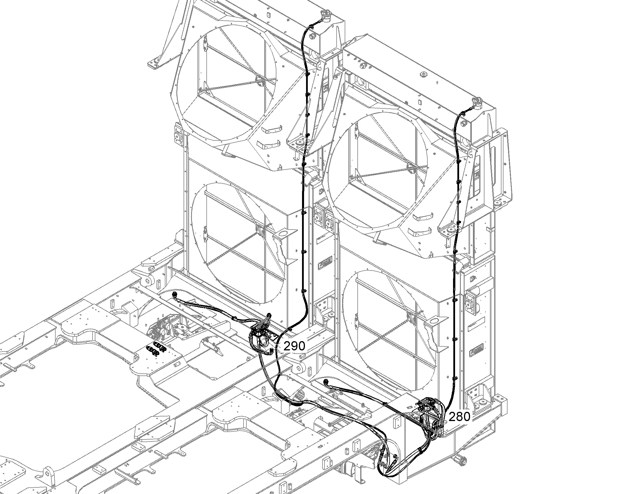 СИЛОВОЙ МОДУЛЬ 2 13343574 LIEBHERR