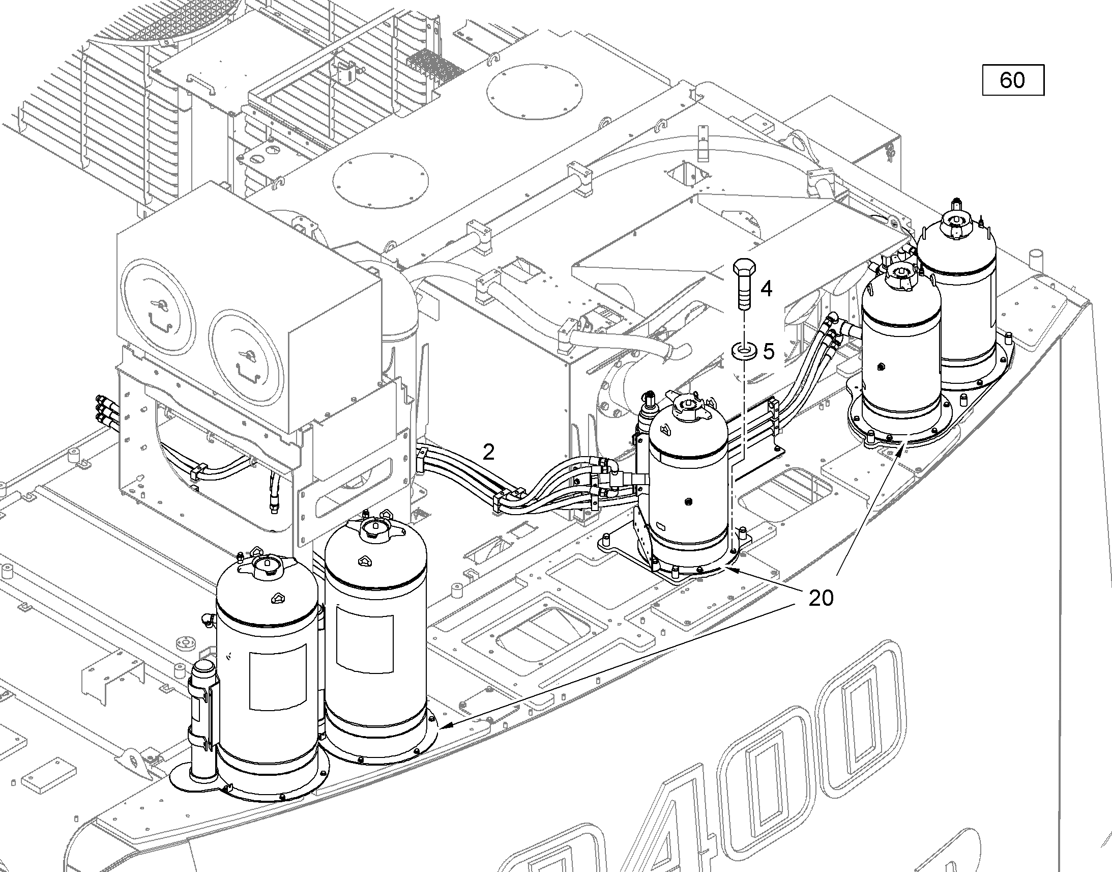 ОГНЕТУШИТЕЛЬ 12231132 LIEBHERR