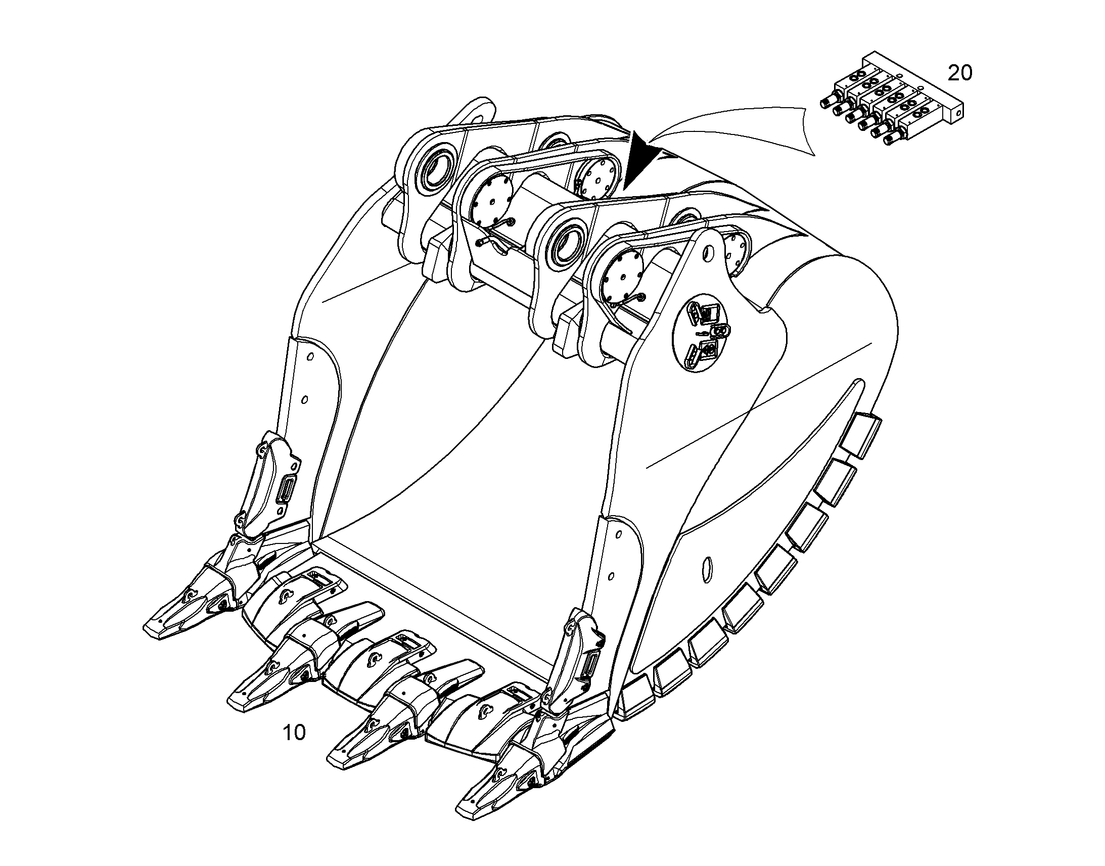 СМАЗКА ЦЕНТРАЛИЗОВАННАЯ КОВША 12714205 LIEBHERR