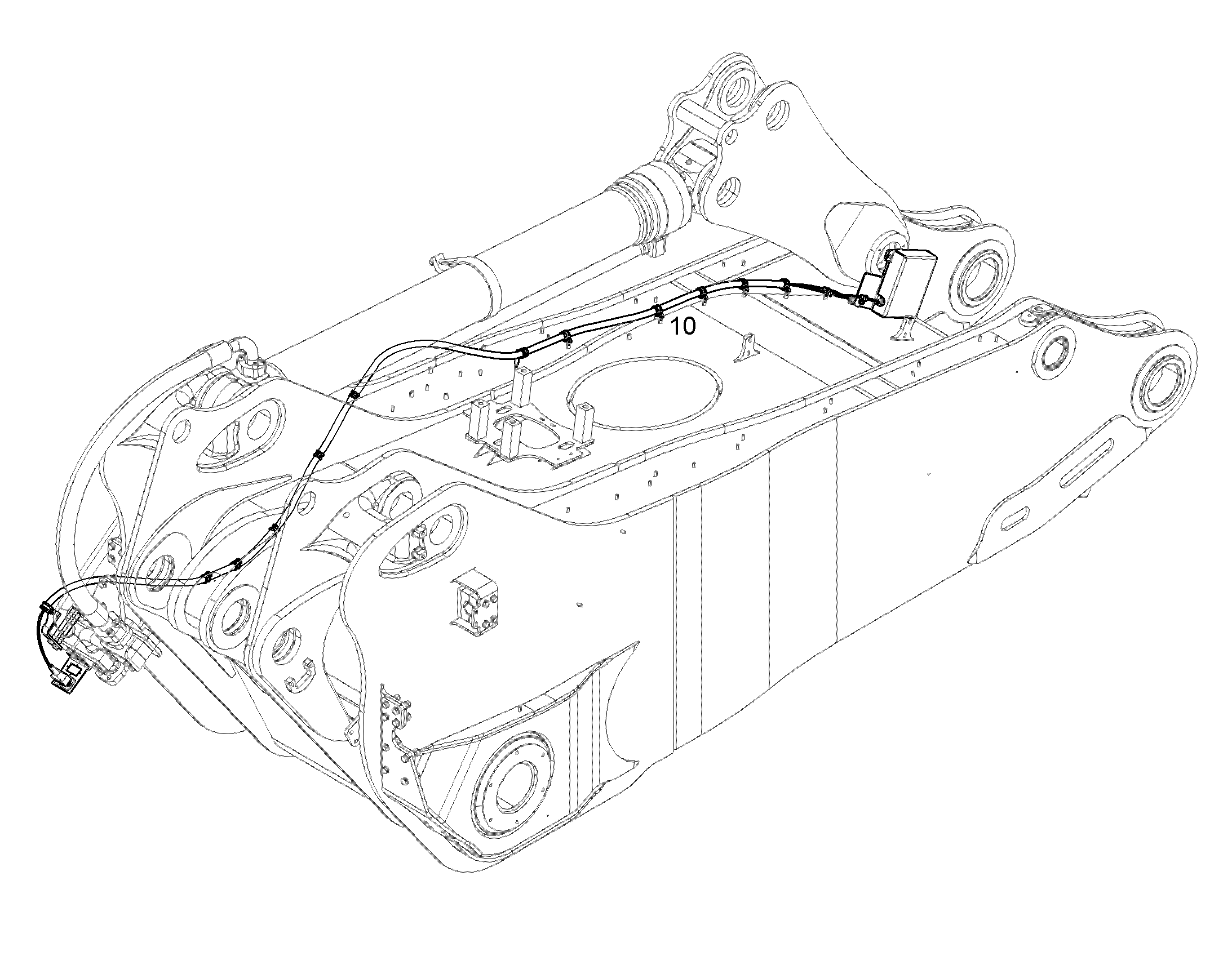 KIT POSITION SENSOR STICK(BH) 12194400 LIEBHERR