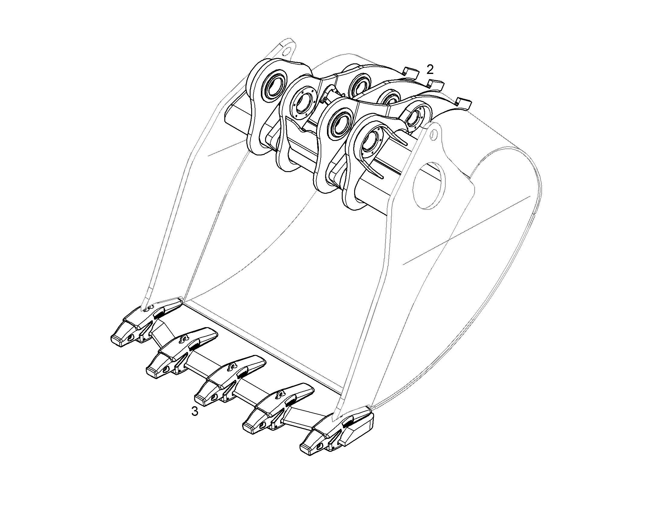 ЗАБРАЛО КОВША 12714687 LIEBHERR