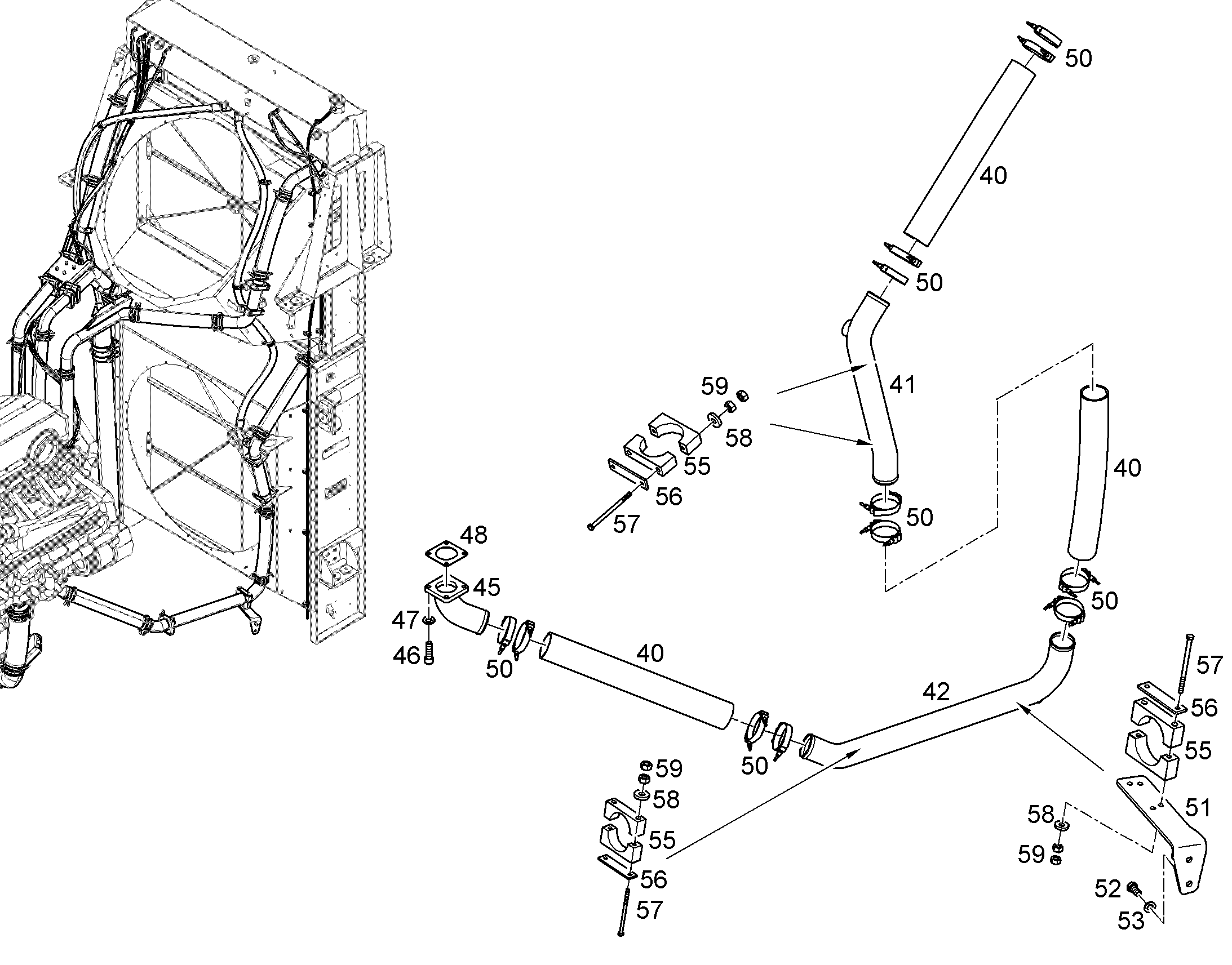 КЛЕММА ПОЛОВИННАЯ L 7 G 76,1 PA 12251335 LIEBHERR