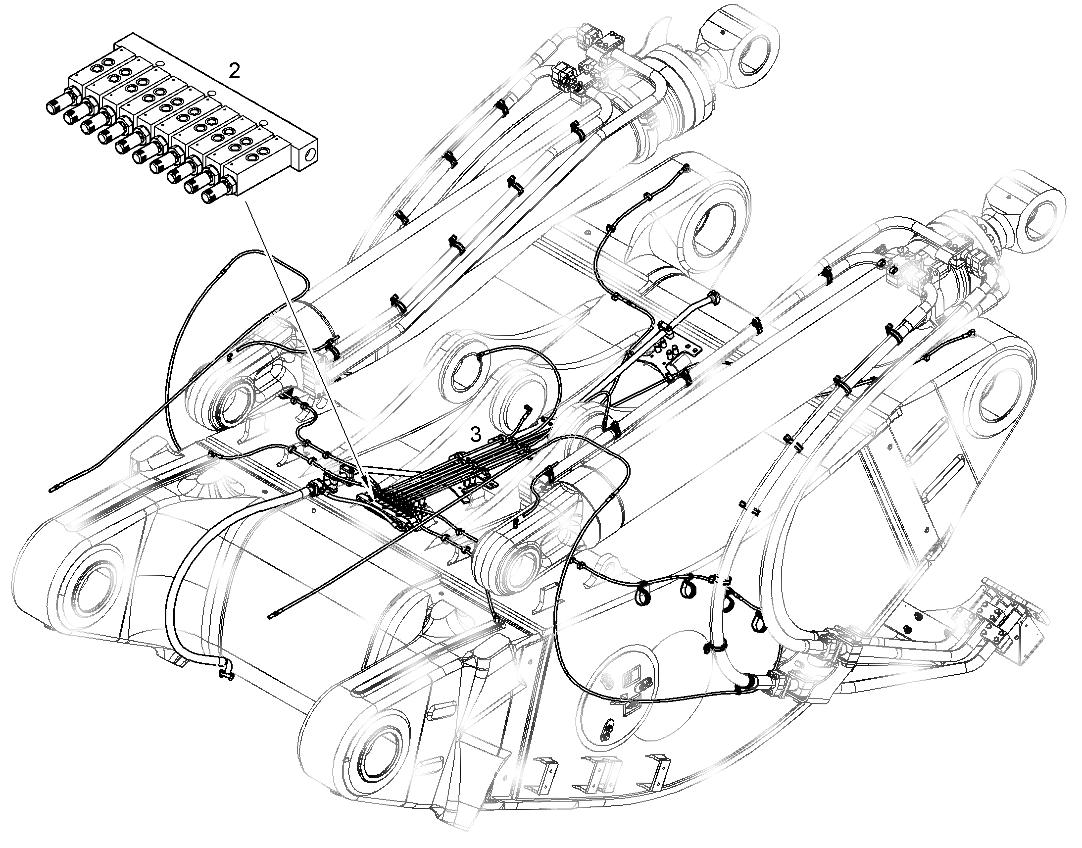 СТОПОРНАЯ ТЯГА TELEFLEX 12713348 LIEBHERR