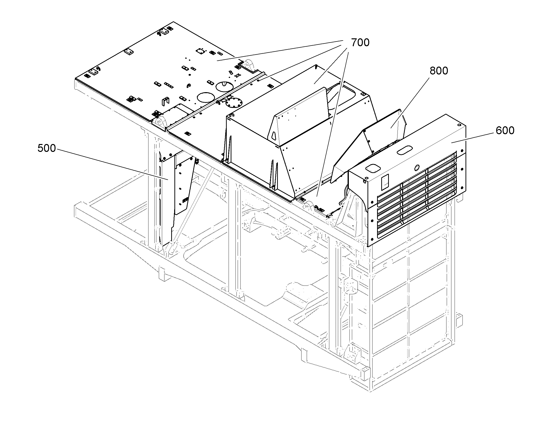 COVERING TOP 12180444 LIEBHERR
