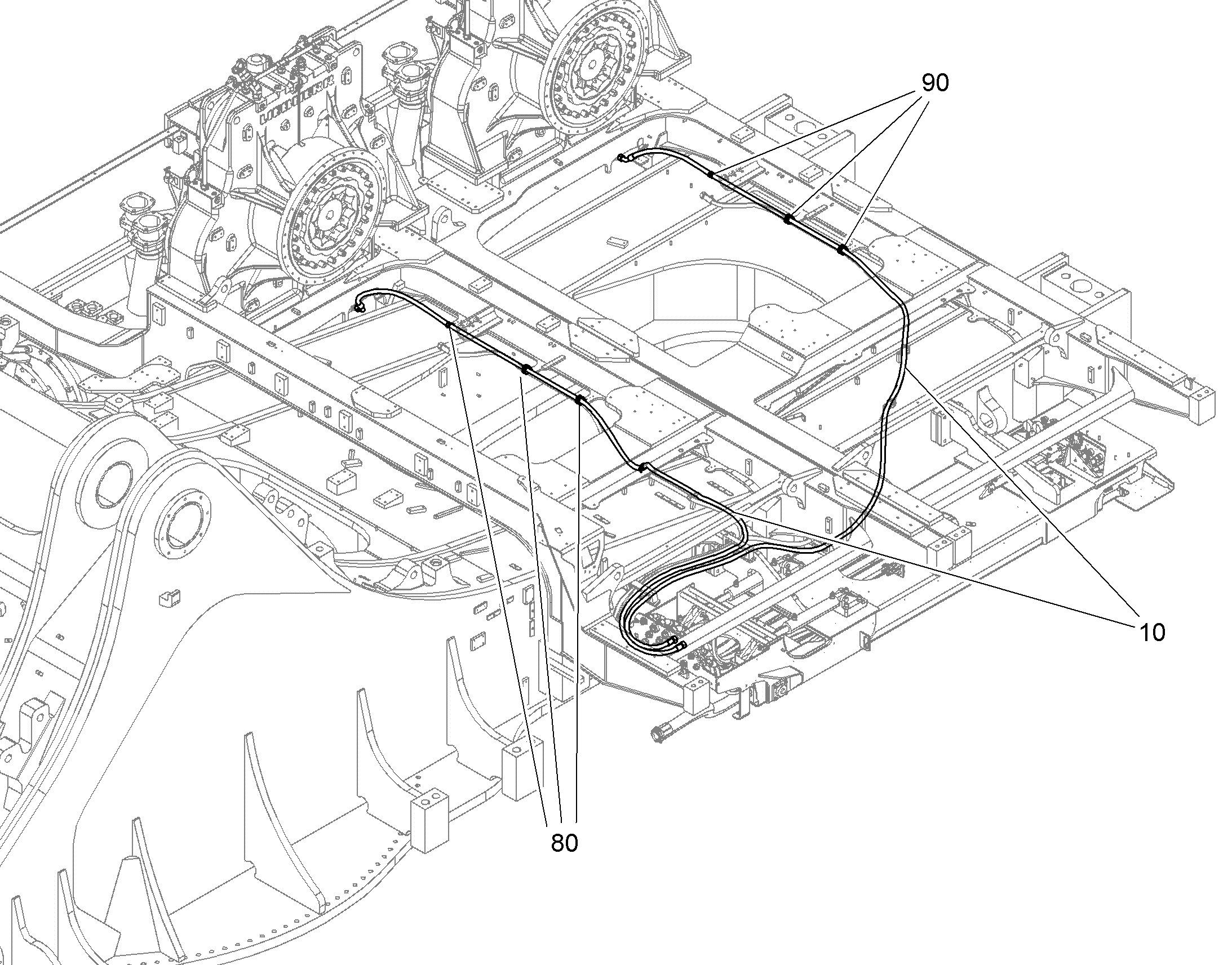 СИЛОВОЙ МОДУЛЬ 1 12180918 LIEBHERR
