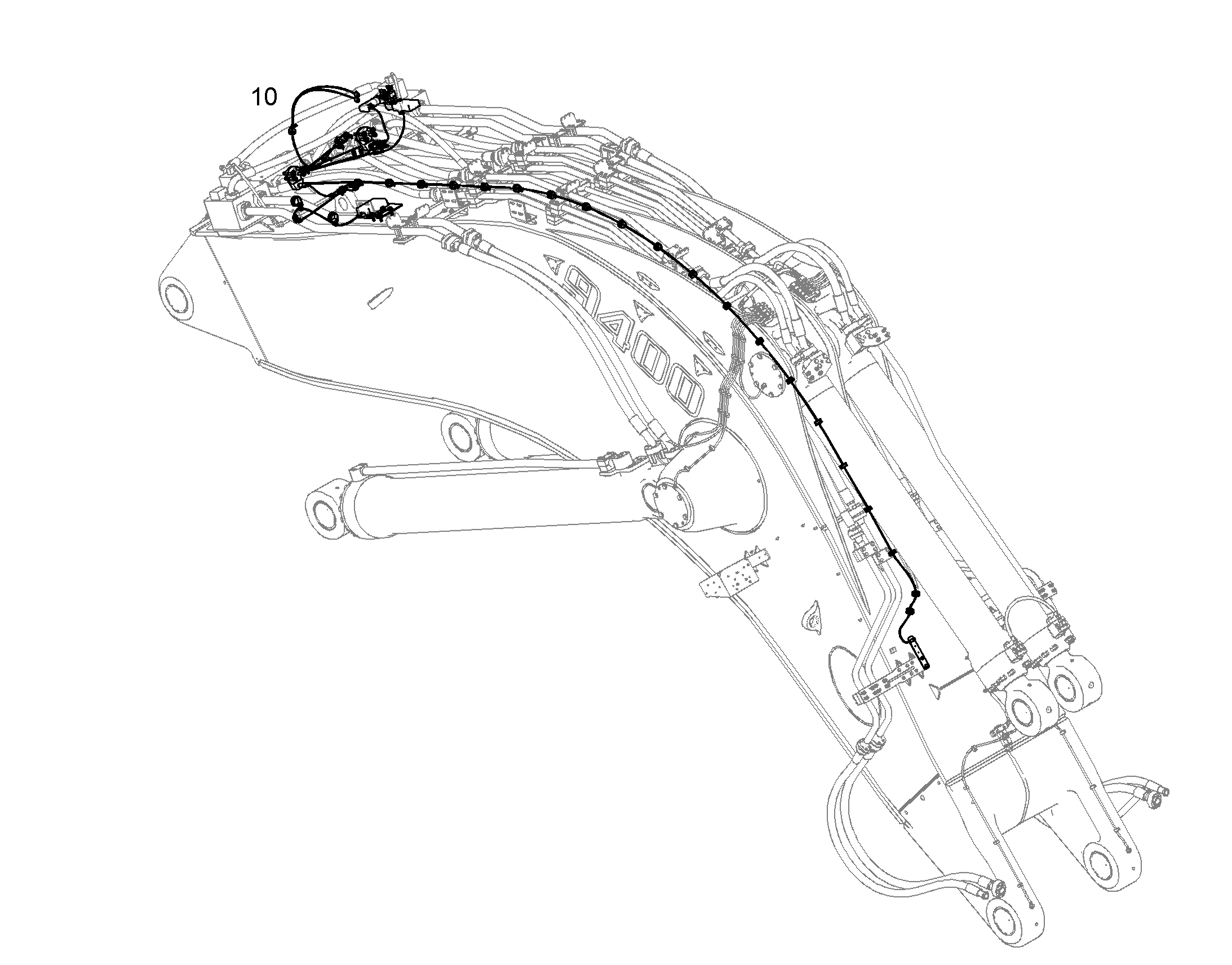 KIT POSITION SENSOR BOOM(BH) 12187715 LIEBHERR